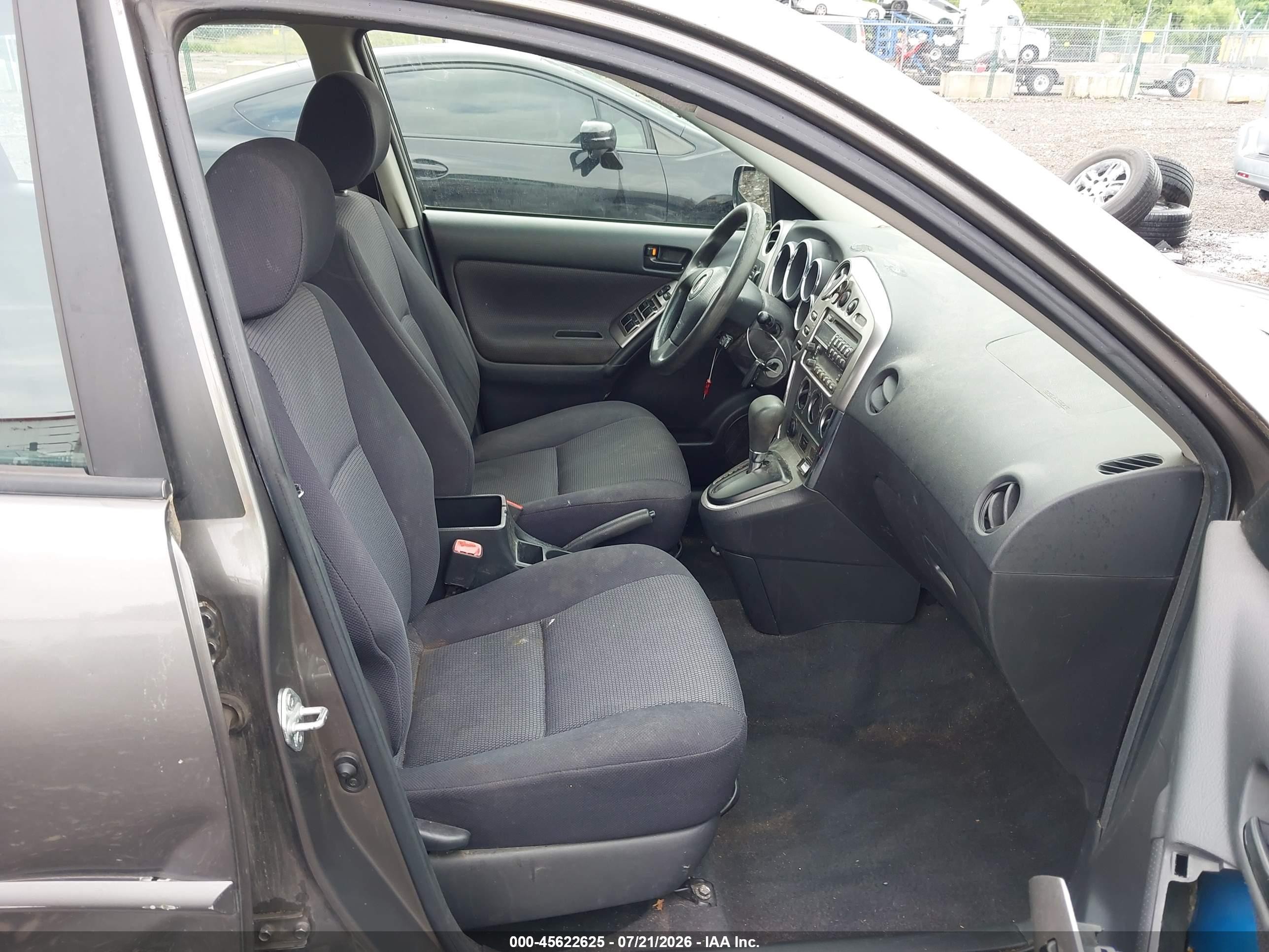 2007 Pontiac Vibe   Gray vin: 5Y2SL65827Z405400
