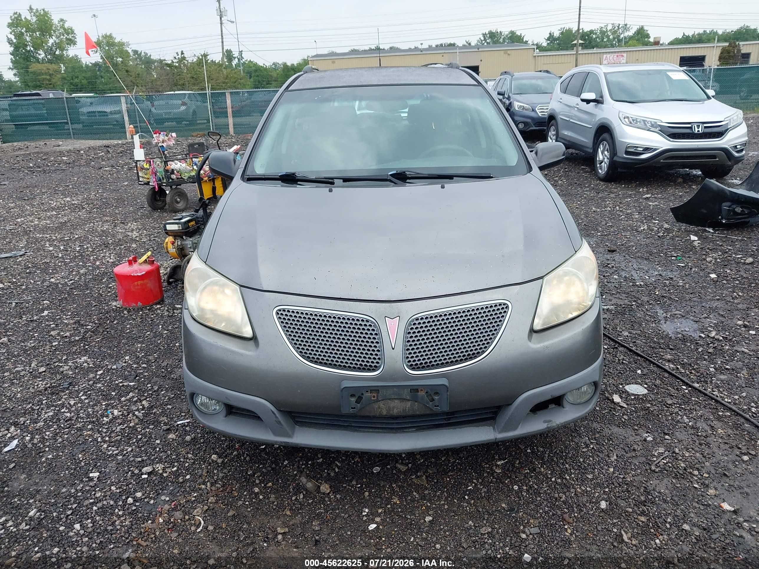 2007 Pontiac Vibe   Gray vin: 5Y2SL65827Z405400