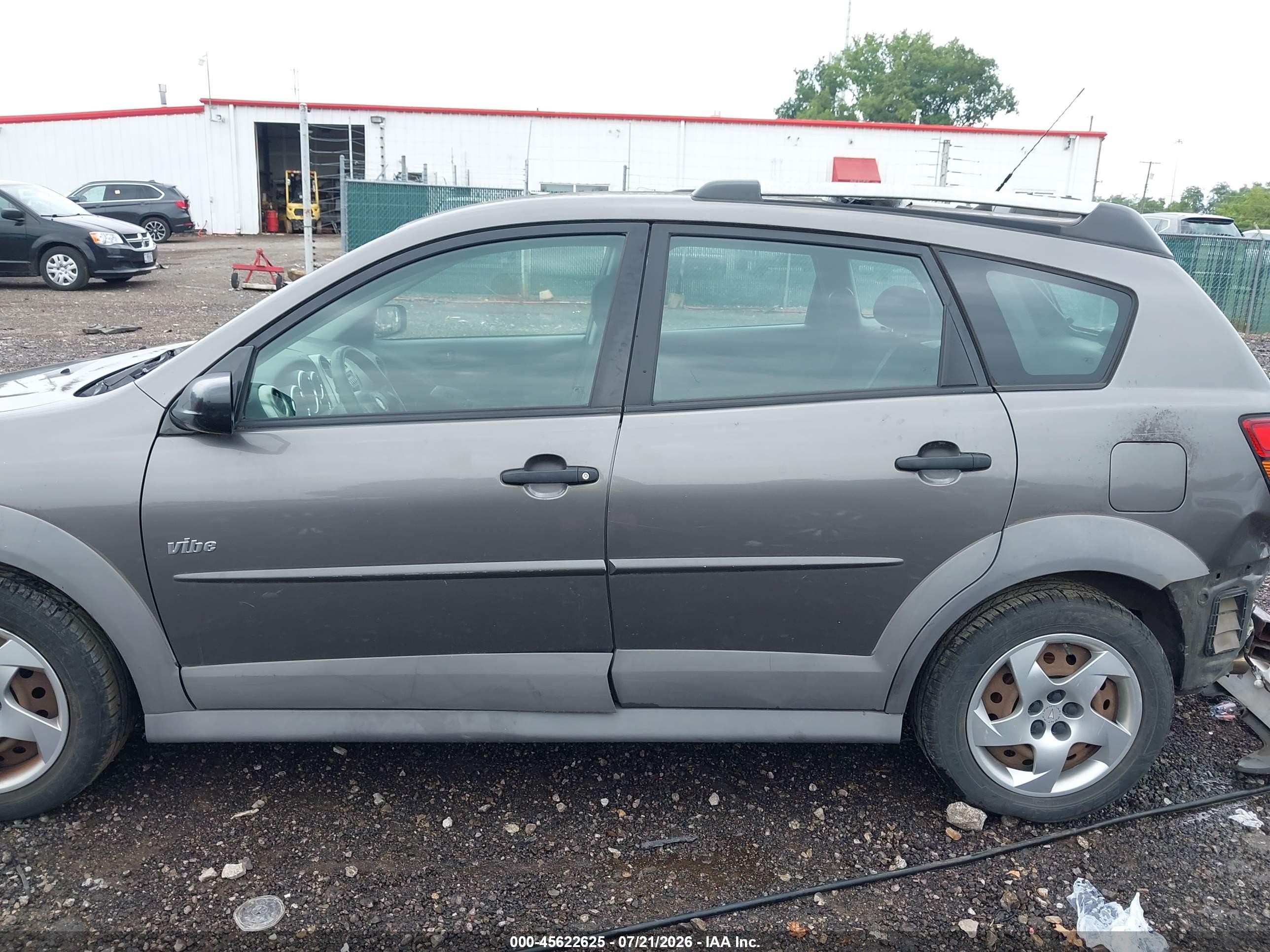 2007 Pontiac Vibe   Gray vin: 5Y2SL65827Z405400