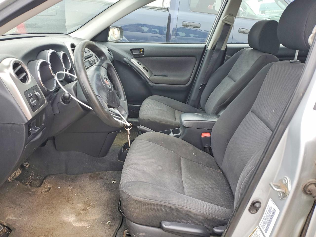 2007 Pontiac Vibe Silver vin: 5Y2SL65827Z422438