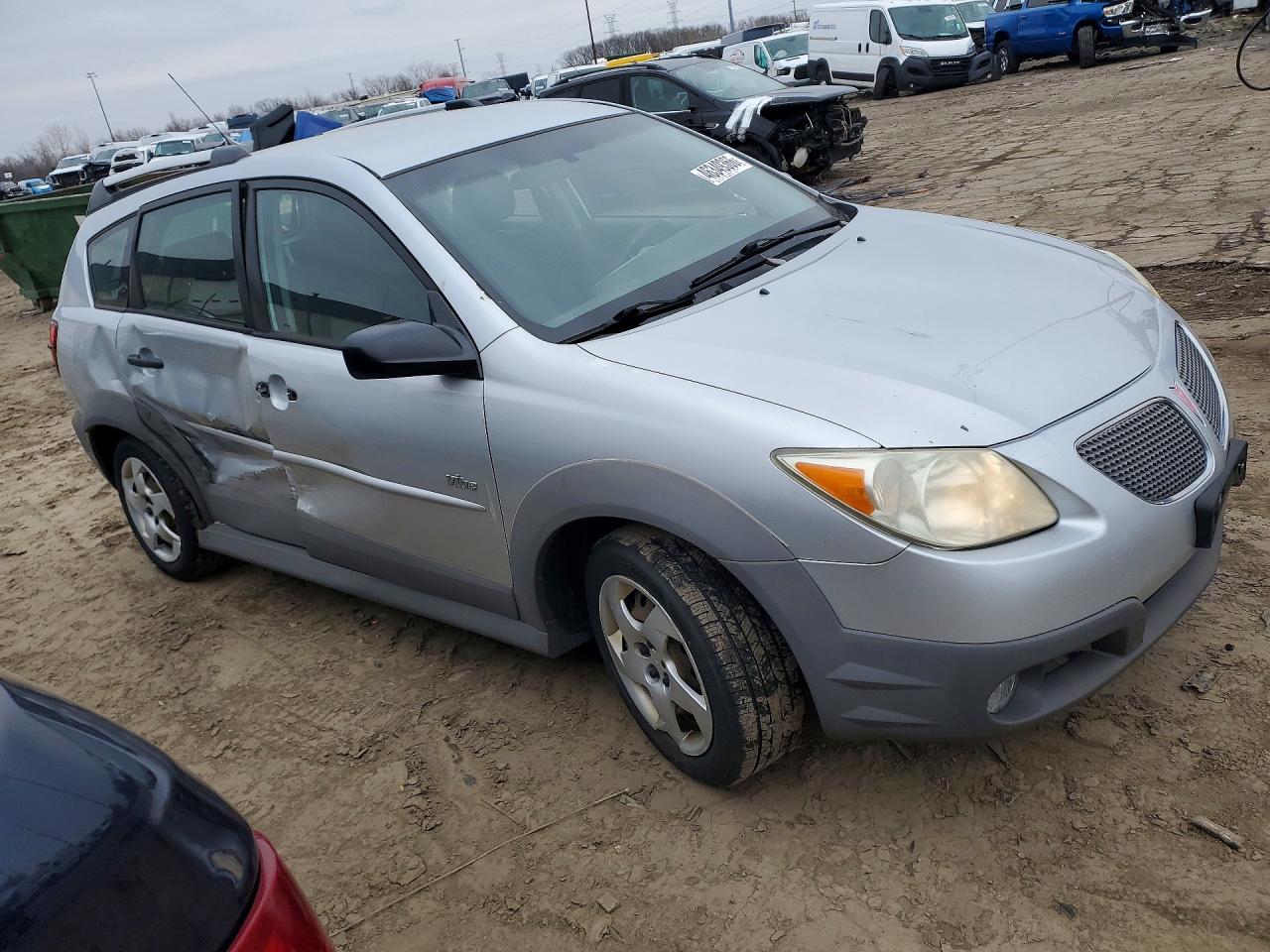 2007 Pontiac Vibe Silver vin: 5Y2SL65827Z422438