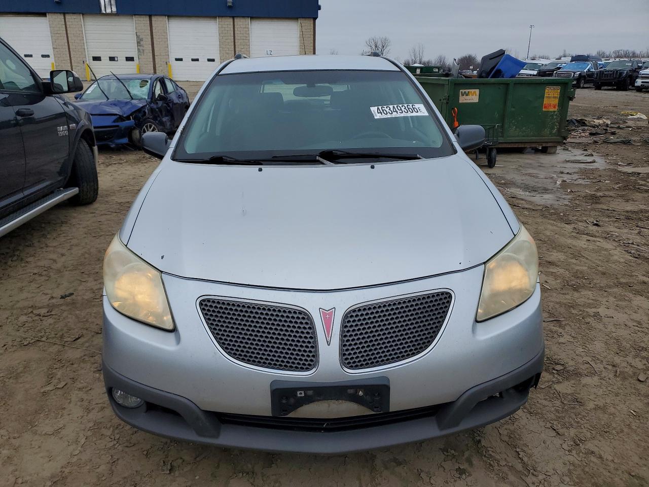 2007 Pontiac Vibe Silver vin: 5Y2SL65827Z422438