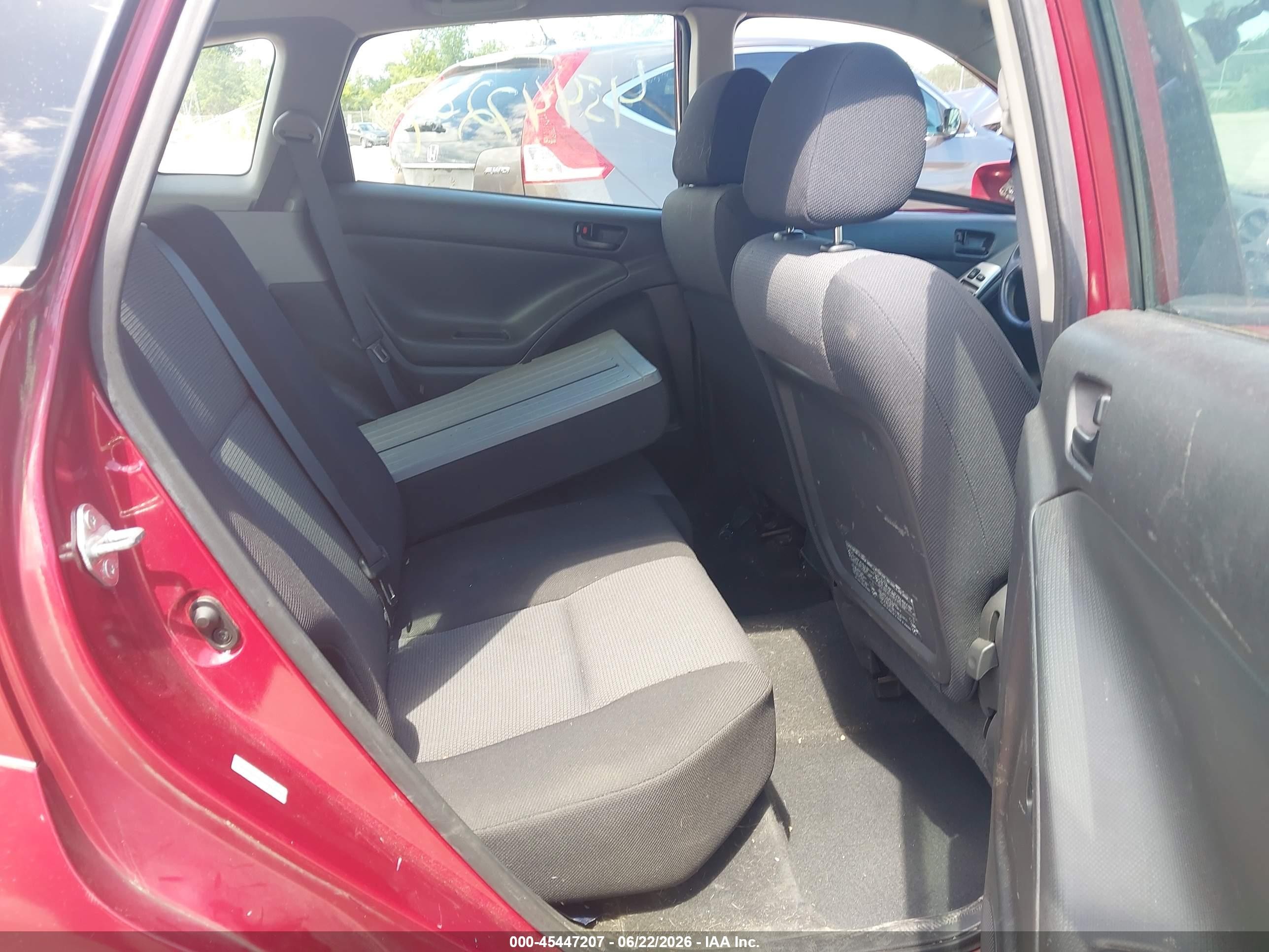 2007 Pontiac Vibe   Red vin: 5Y2SL65827Z424268