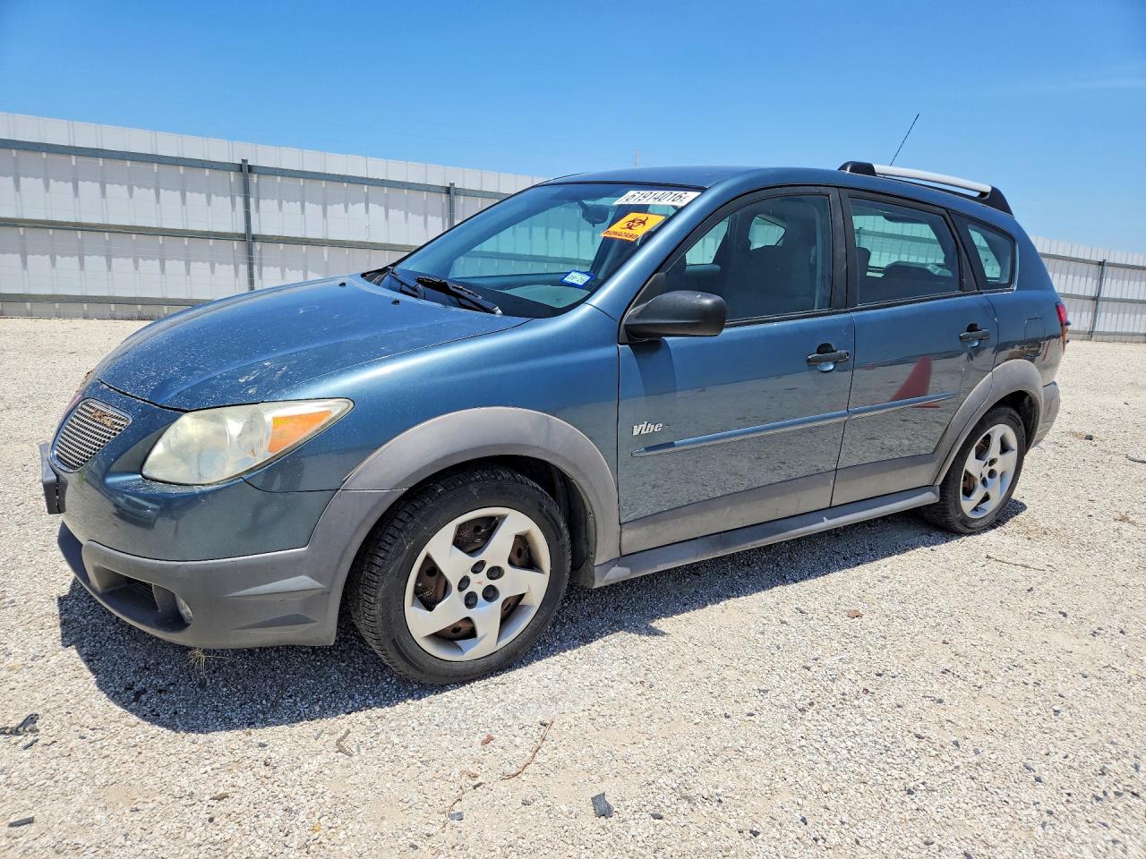 2008 Pontiac Vibe Gray vin: 5Y2SL65828Z407407