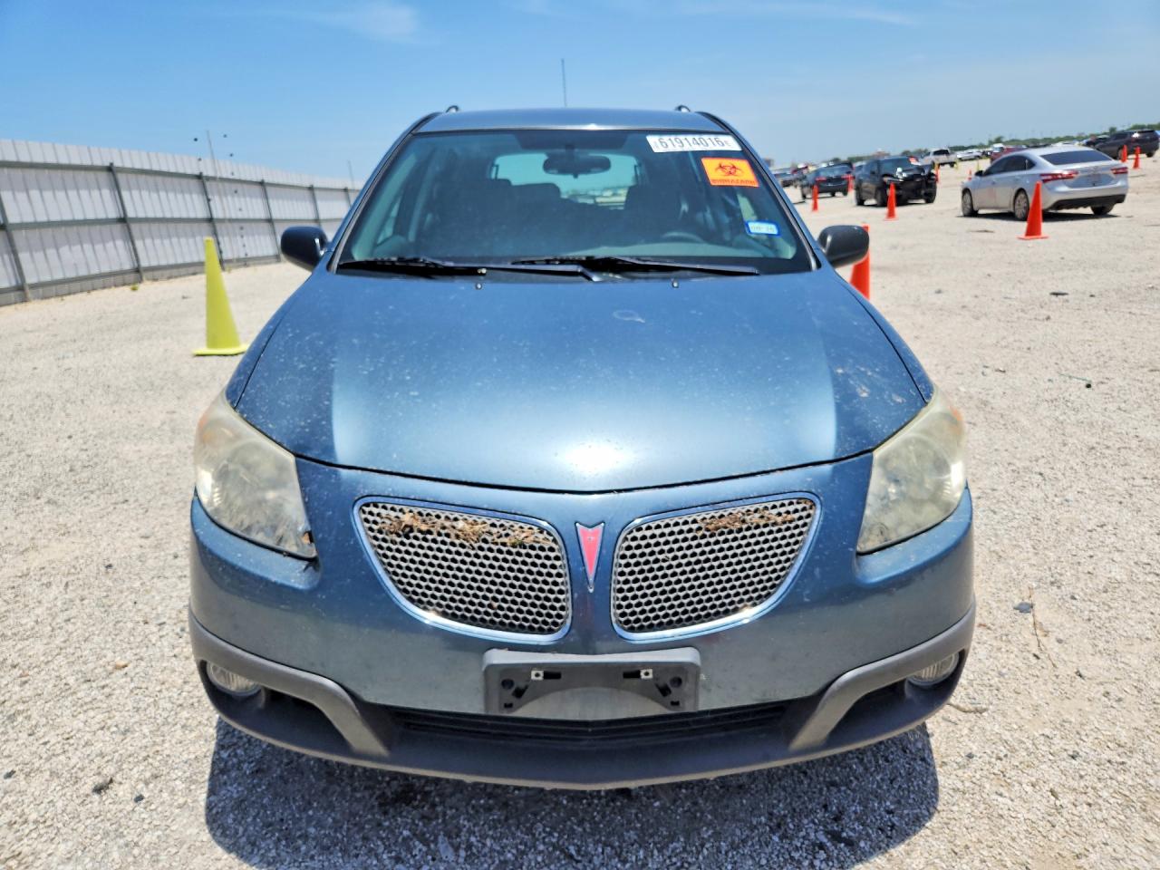 2008 Pontiac Vibe Gray vin: 5Y2SL65828Z407407
