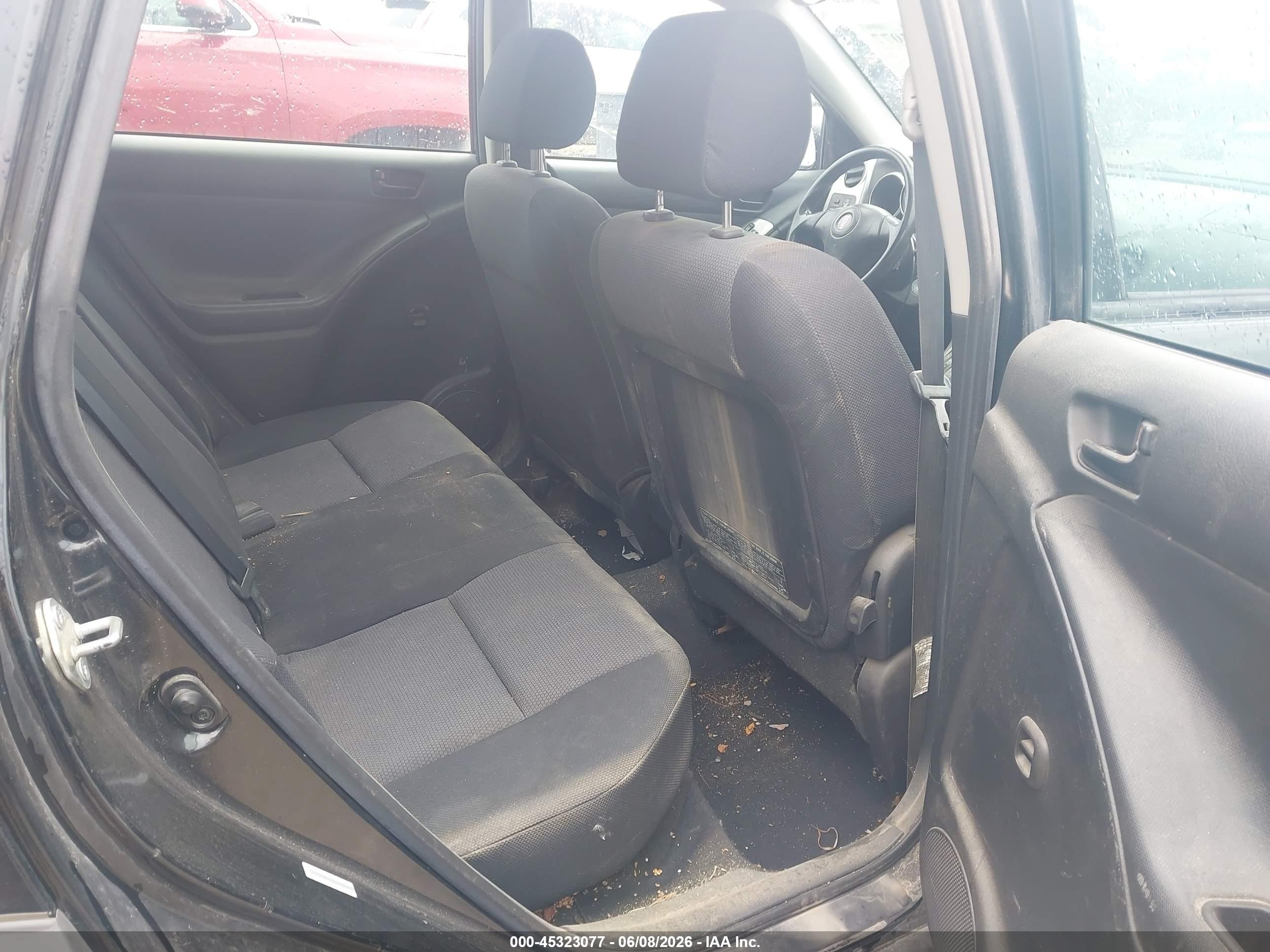 2008 Pontiac Vibe Black vin: 5Y2SL65828Z412087