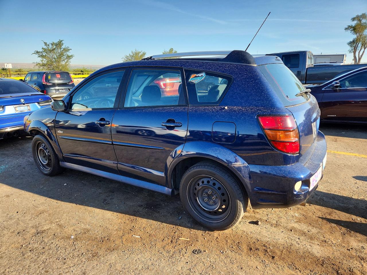 2008 Pontiac Vibe Blue vin: 5Y2SL65828Z412414