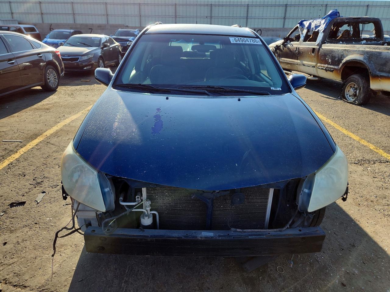2008 Pontiac Vibe Blue vin: 5Y2SL65828Z412414