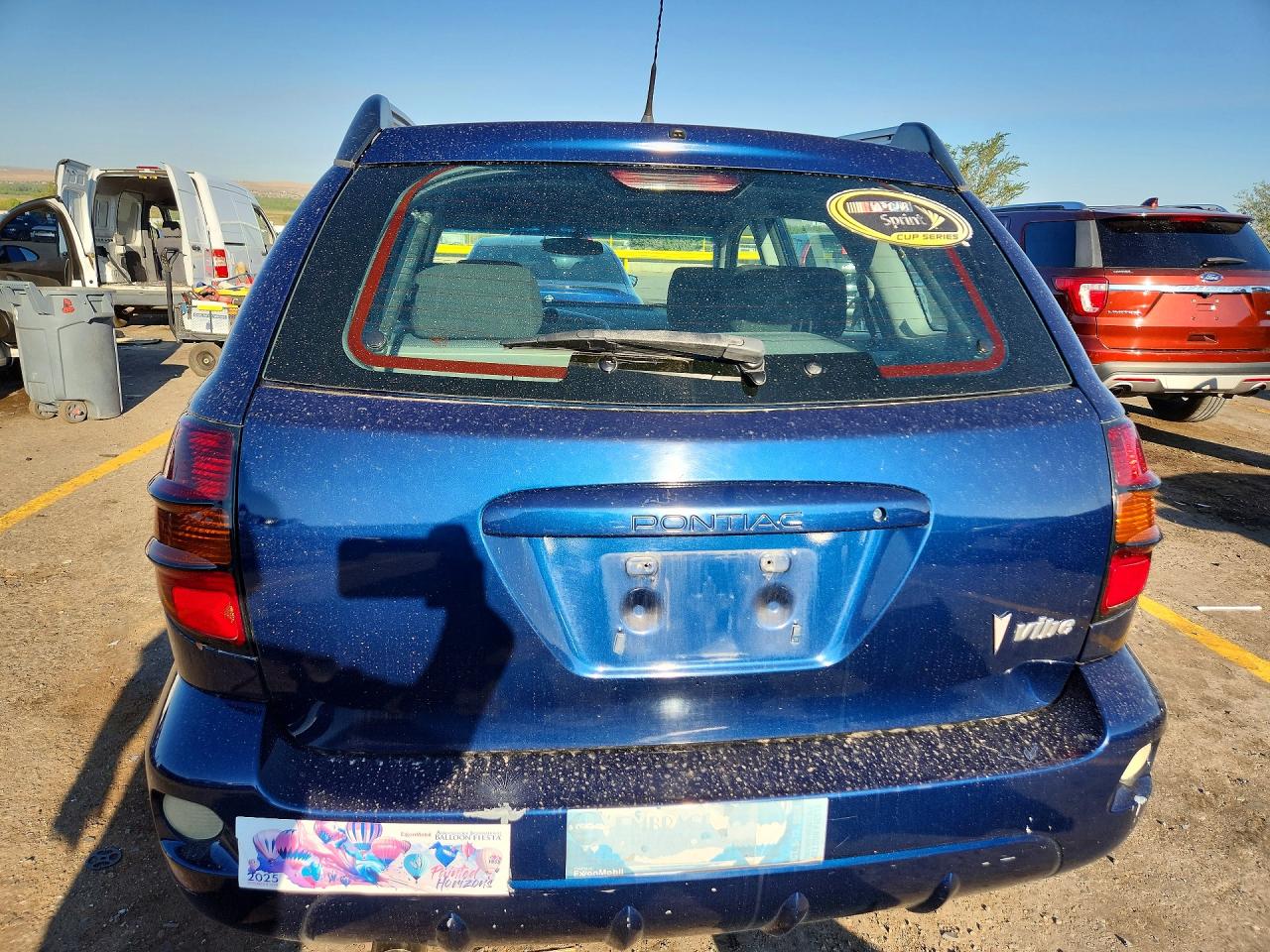 2008 Pontiac Vibe Blue vin: 5Y2SL65828Z412414