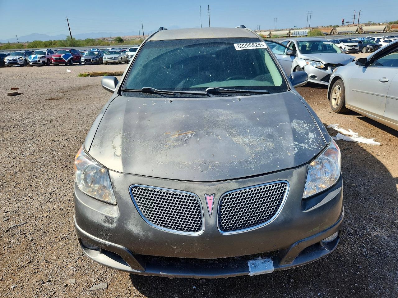 2006 Pontiac Vibe Silver vin: 5Y2SL65836Z408241