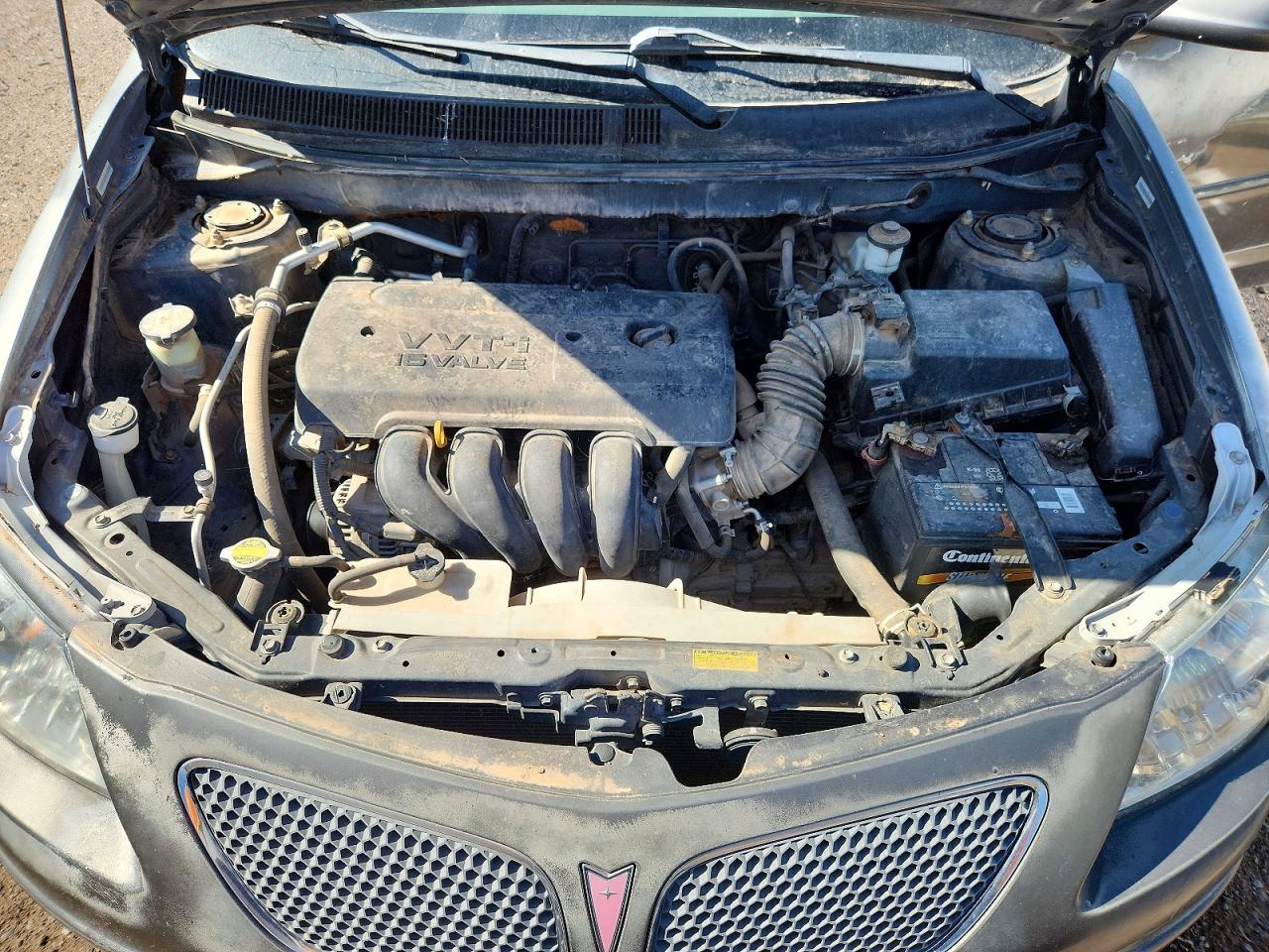 2006 Pontiac Vibe Silver vin: 5Y2SL65836Z408241