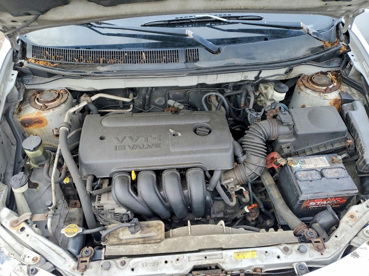 2006 Pontiac Vibe Silver vin: 5Y2SL65836Z413567