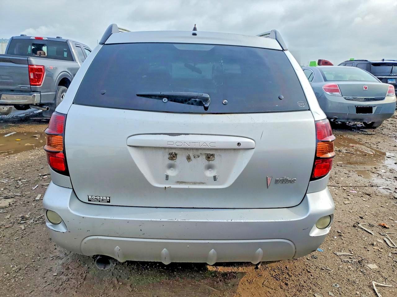 2006 Pontiac Vibe Silver vin: 5Y2SL65836Z413567