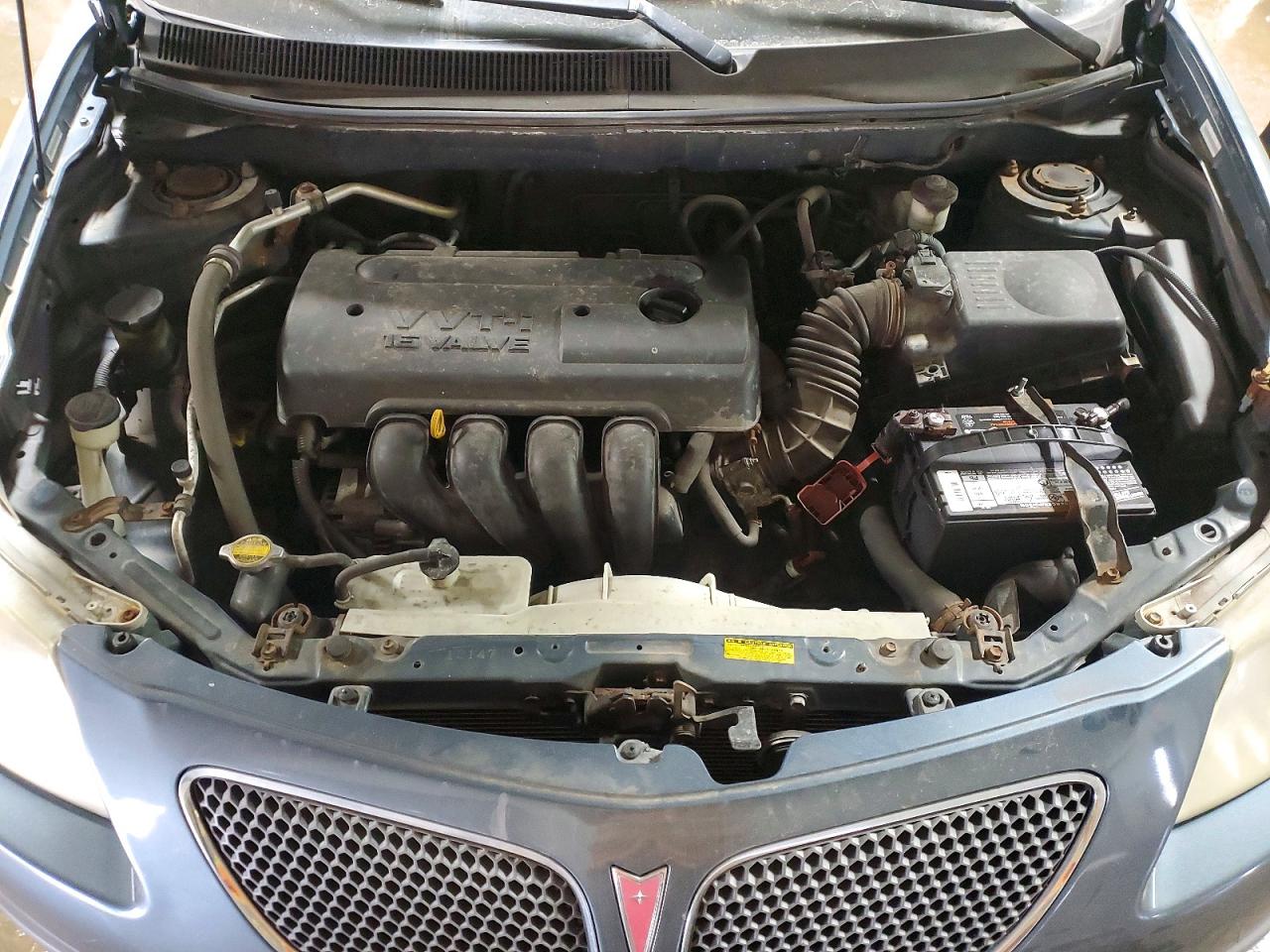 2006 Pontiac Vibe Blue vin: 5Y2SL65836Z436993