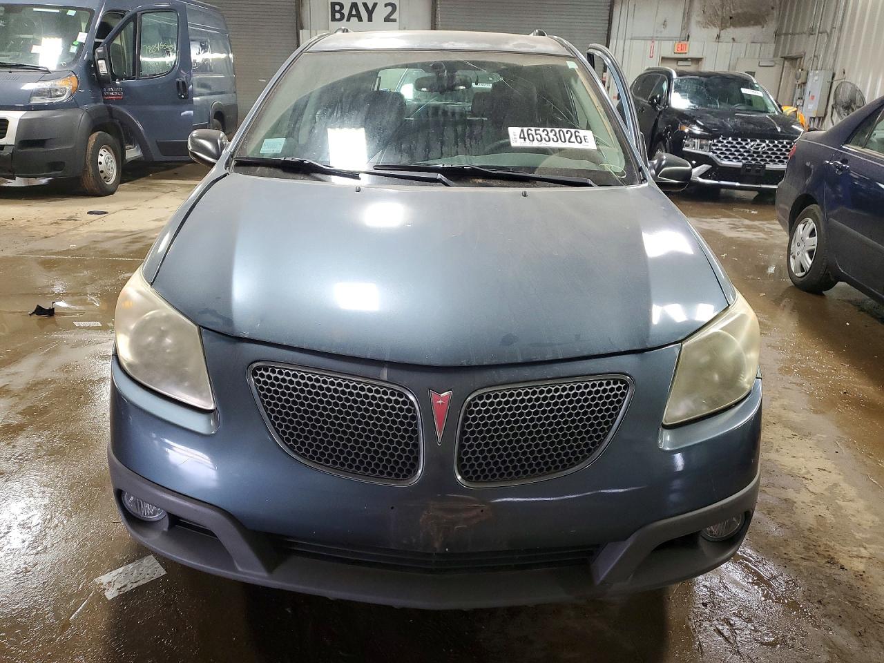 2006 Pontiac Vibe Blue vin: 5Y2SL65836Z436993