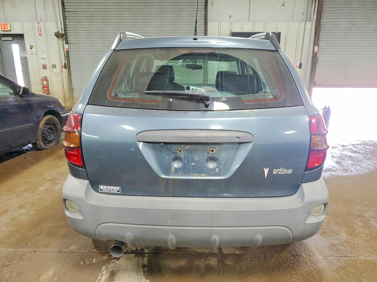 2006 Pontiac Vibe Blue vin: 5Y2SL65836Z436993