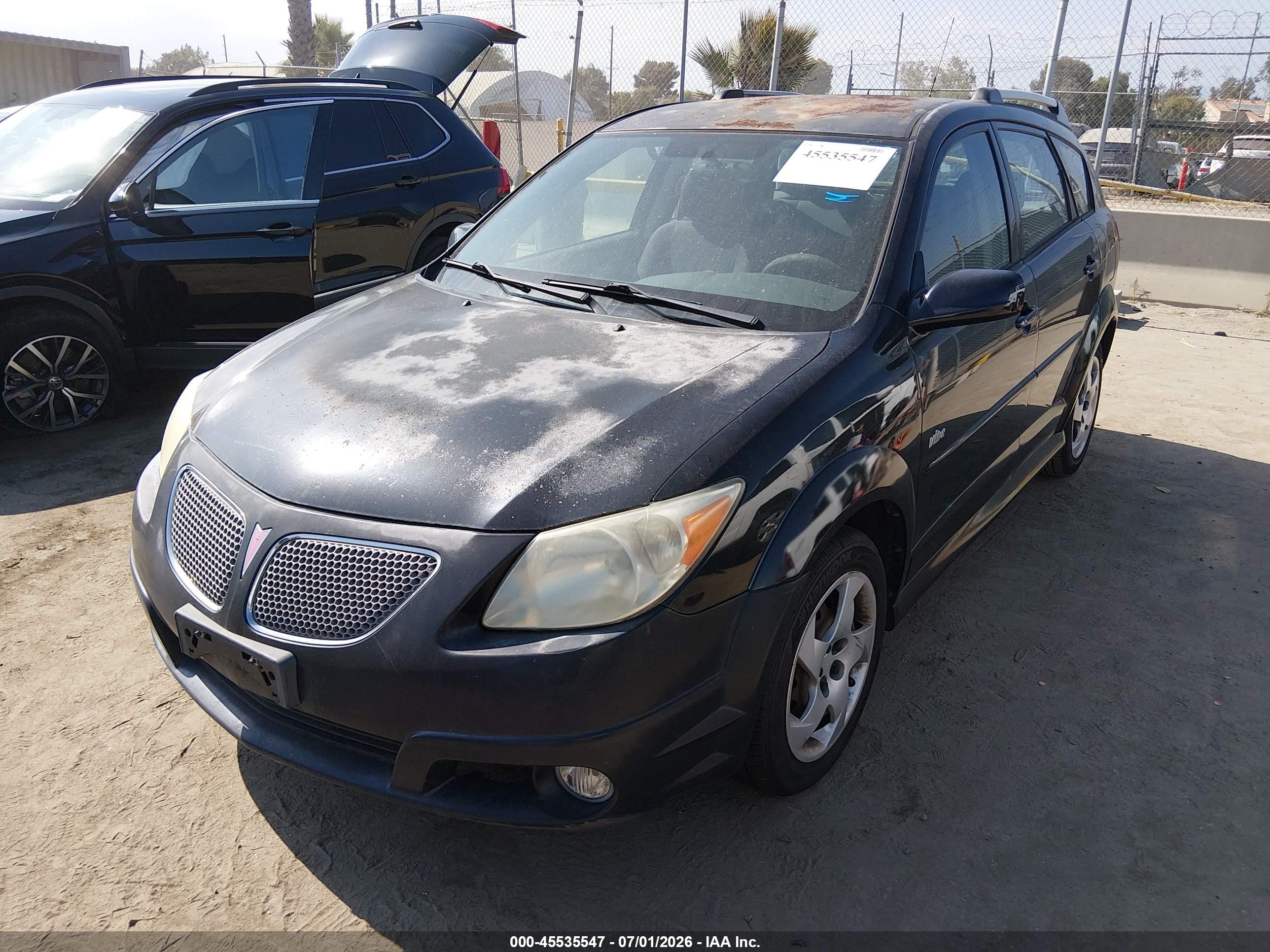 2006 Pontiac Vibe   Black vin: 5Y2SL65836Z439487