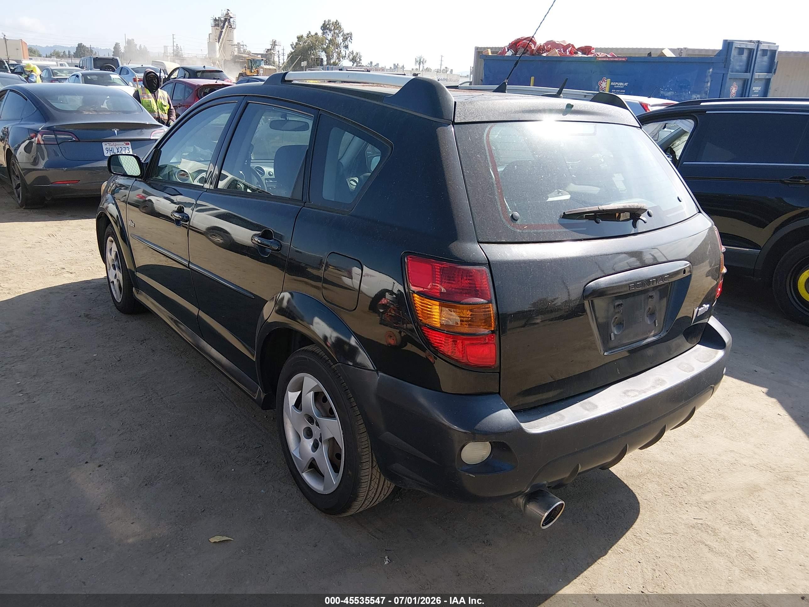 2006 Pontiac Vibe   Black vin: 5Y2SL65836Z439487