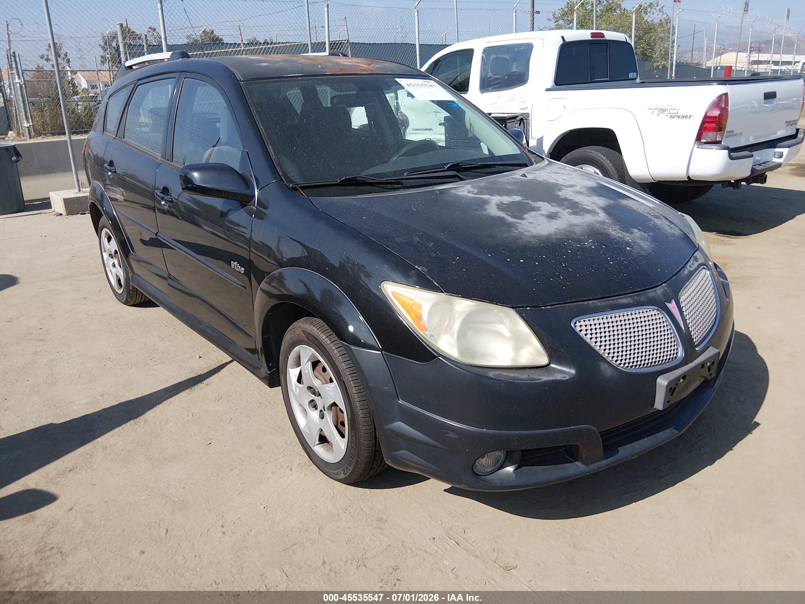 2006 Pontiac Vibe   Black vin: 5Y2SL65836Z439487