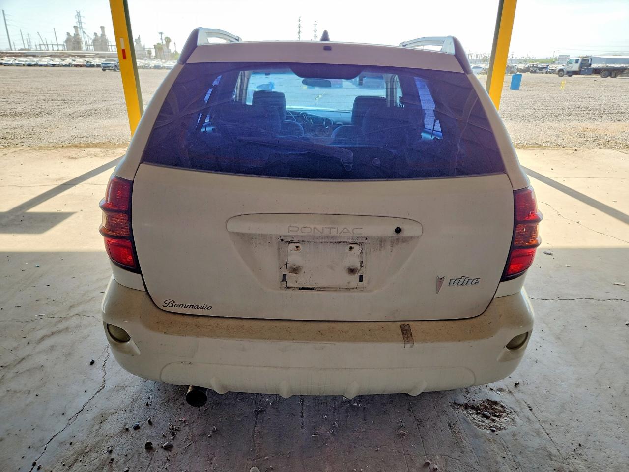 2006 Pontiac Vibe White vin: 5Y2SL65836Z447752