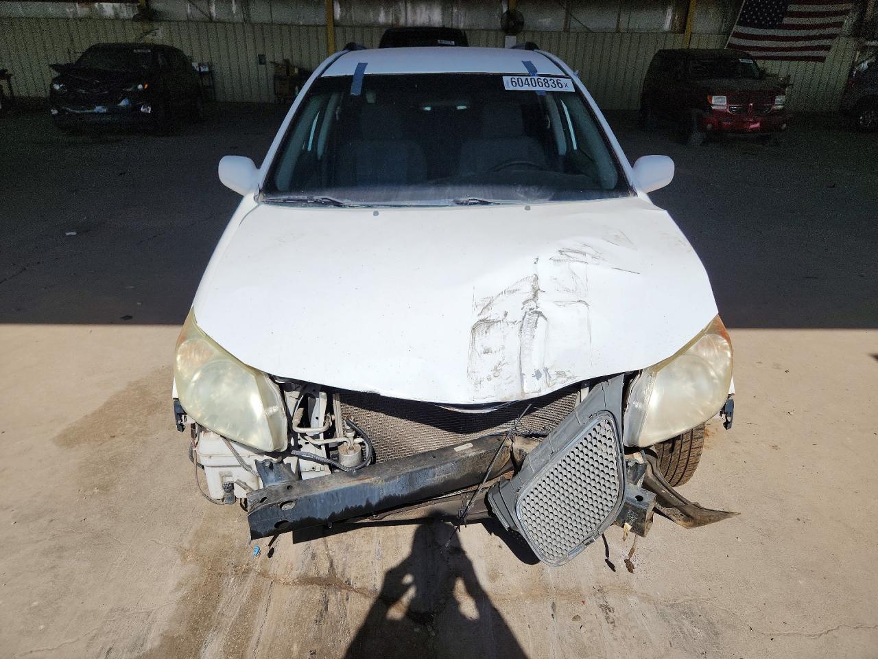 2006 Pontiac Vibe White vin: 5Y2SL65836Z447752
