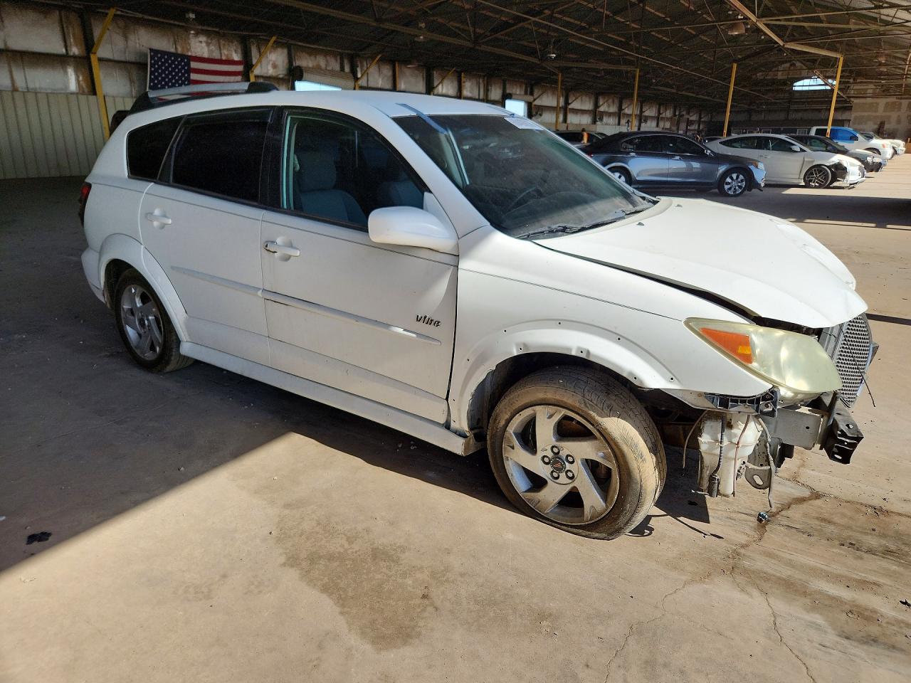 2006 Pontiac Vibe White vin: 5Y2SL65836Z447752