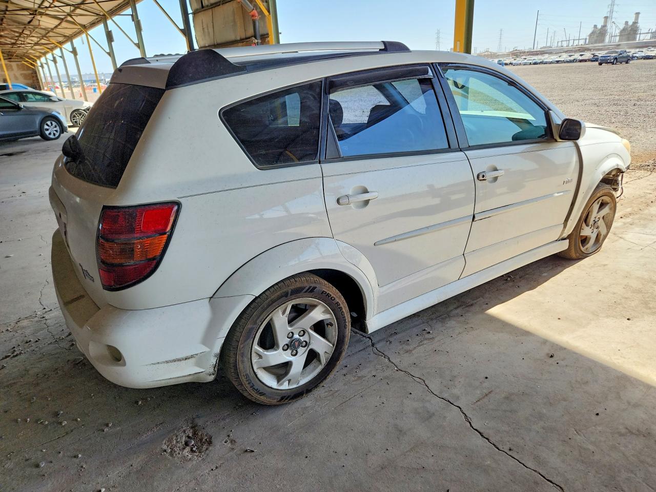 2006 Pontiac Vibe White vin: 5Y2SL65836Z447752
