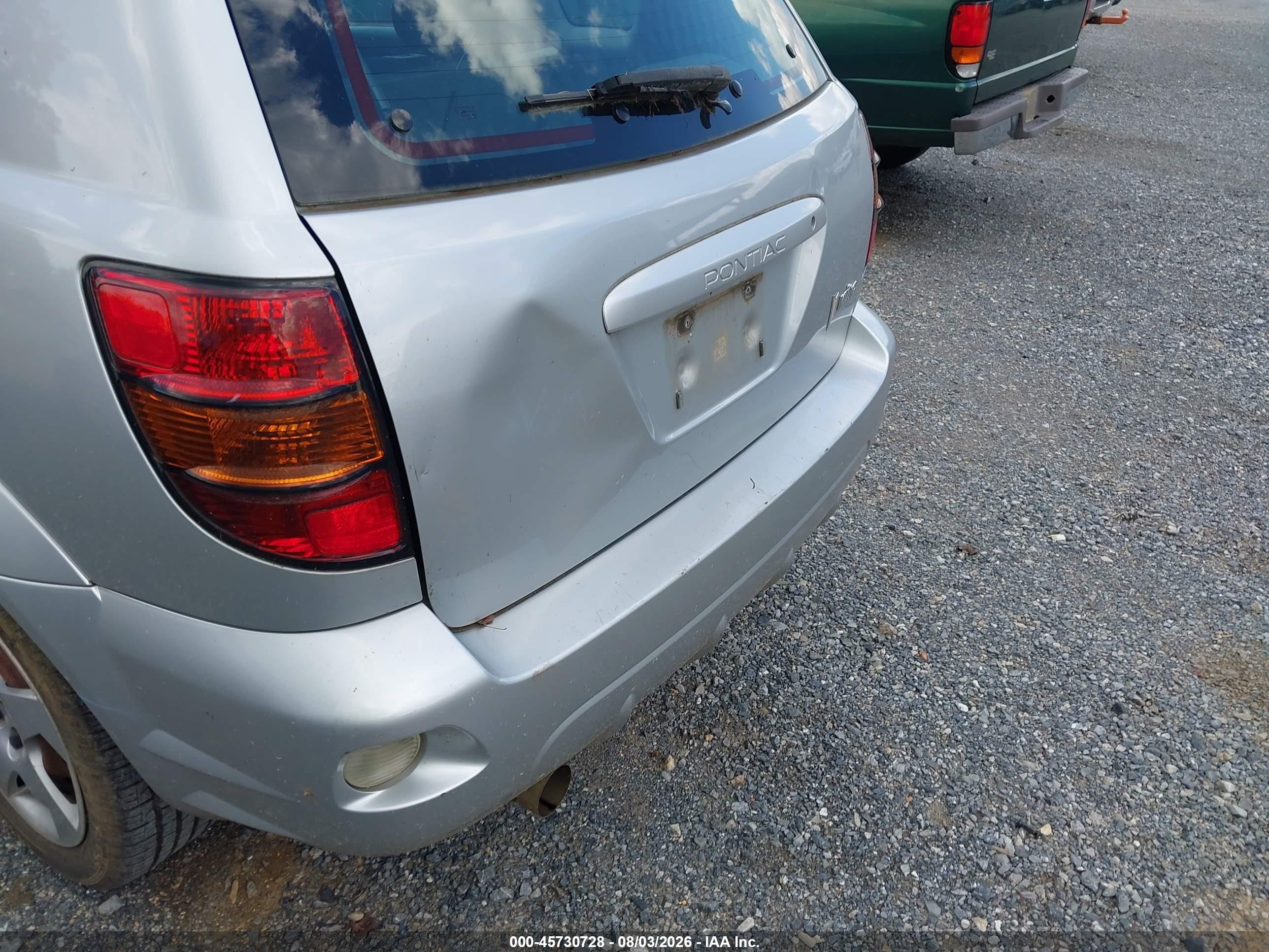 2006 Pontiac Vibe   Silver vin: 5Y2SL65836Z464390