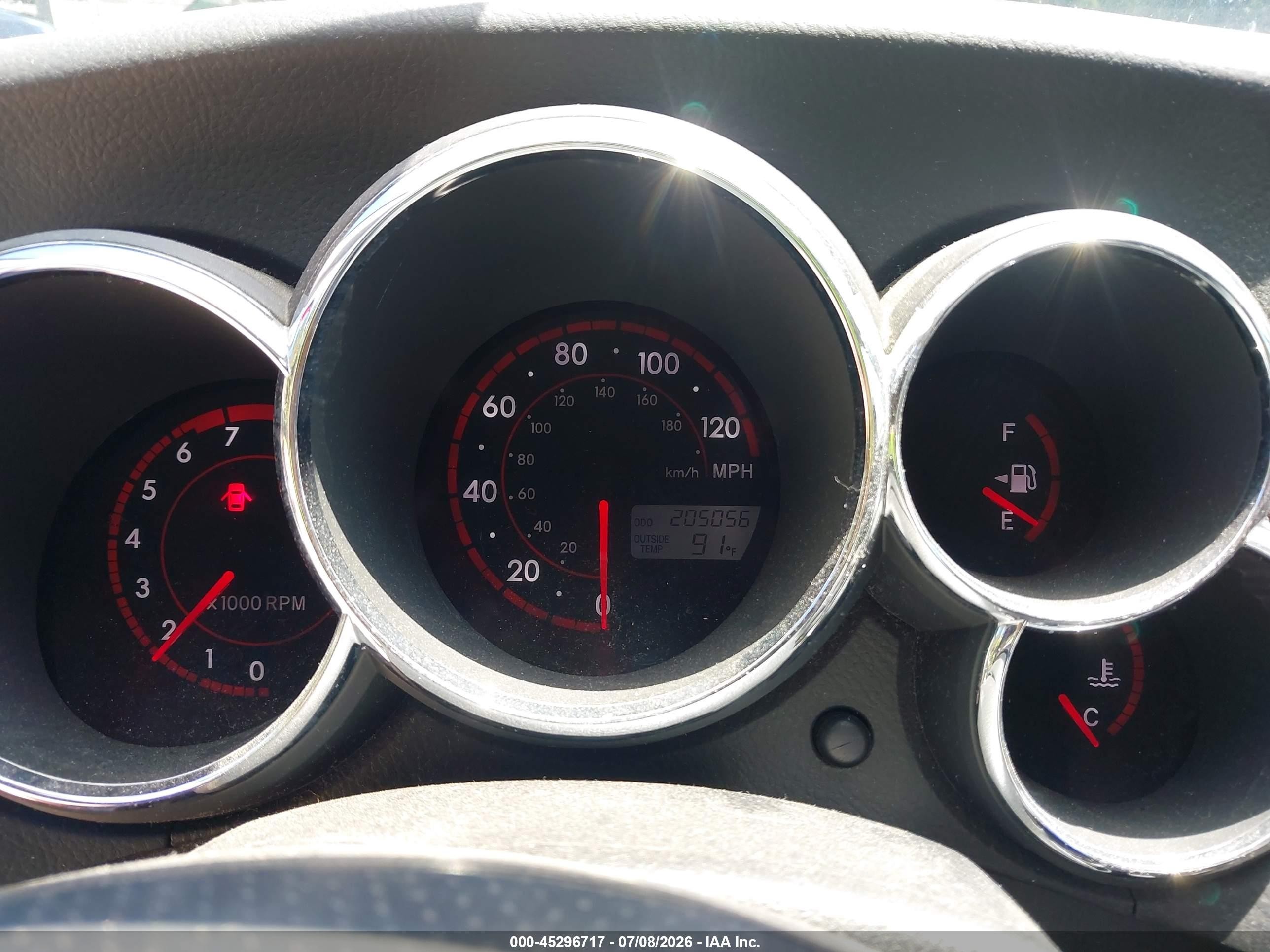 2007 Pontiac Vibe   Orange vin: 5Y2SL65837Z408676