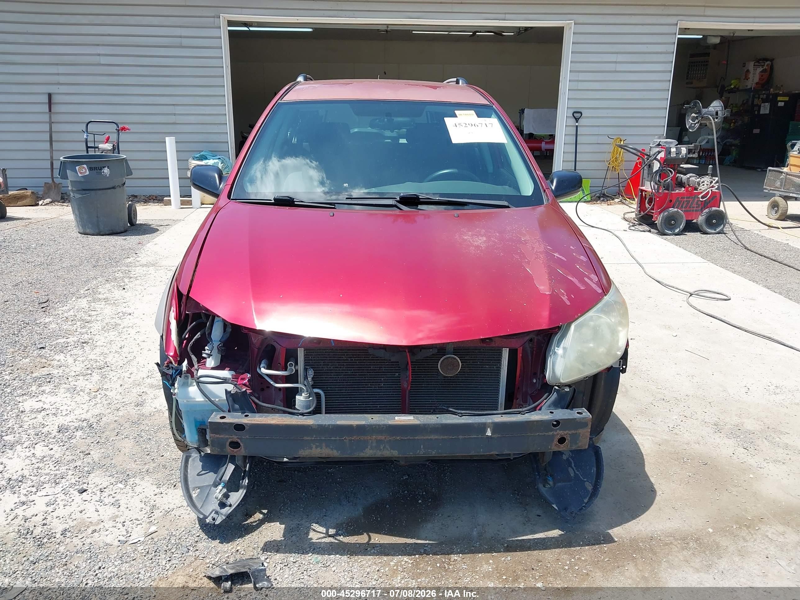 2007 Pontiac Vibe   Orange vin: 5Y2SL65837Z408676