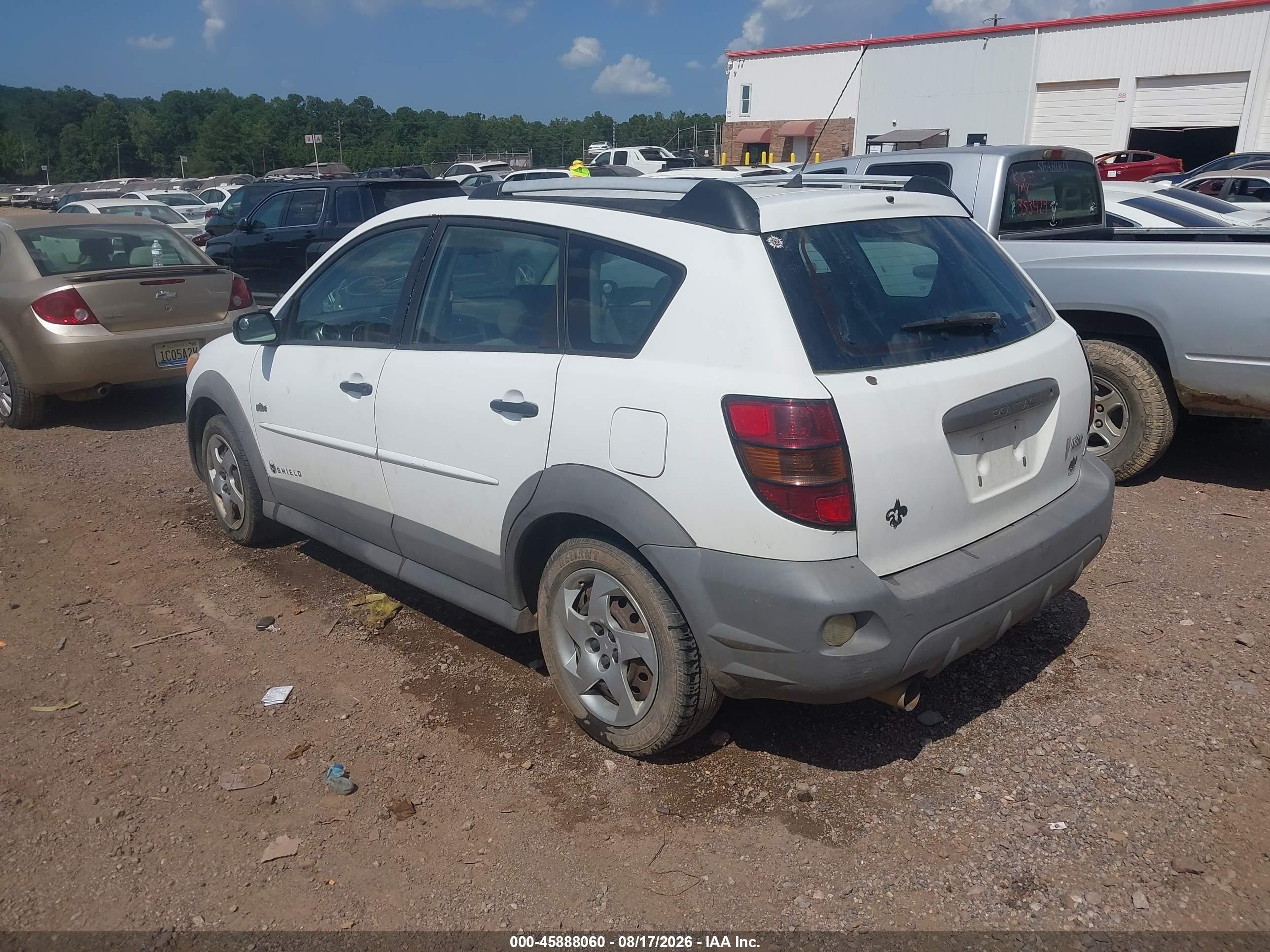 2008 Pontiac Vibe   White vin: 5Y2SL65838Z414995