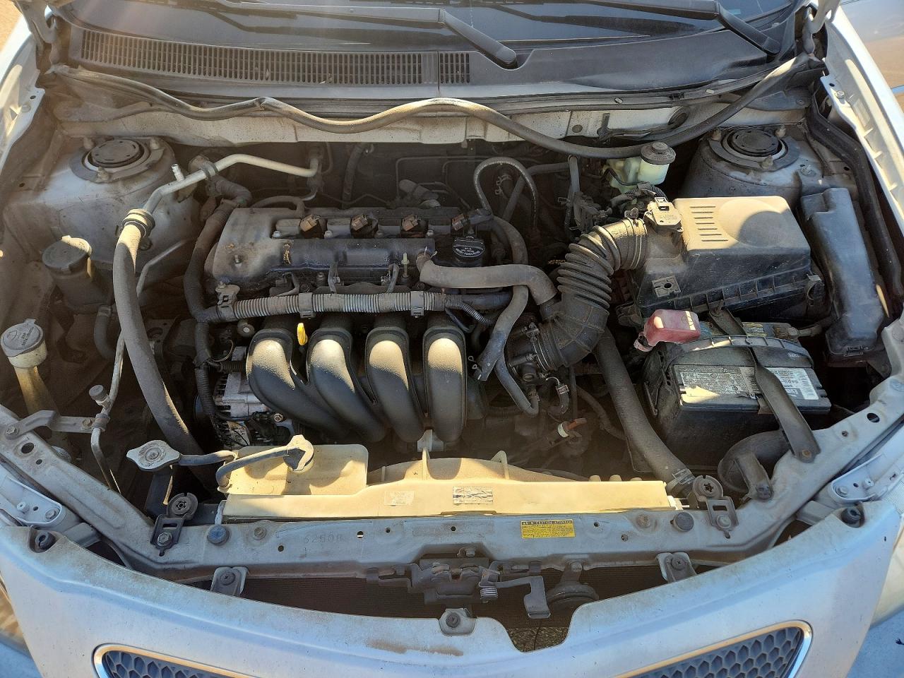 2006 Pontiac Vibe Silver vin: 5Y2SL65846Z400519