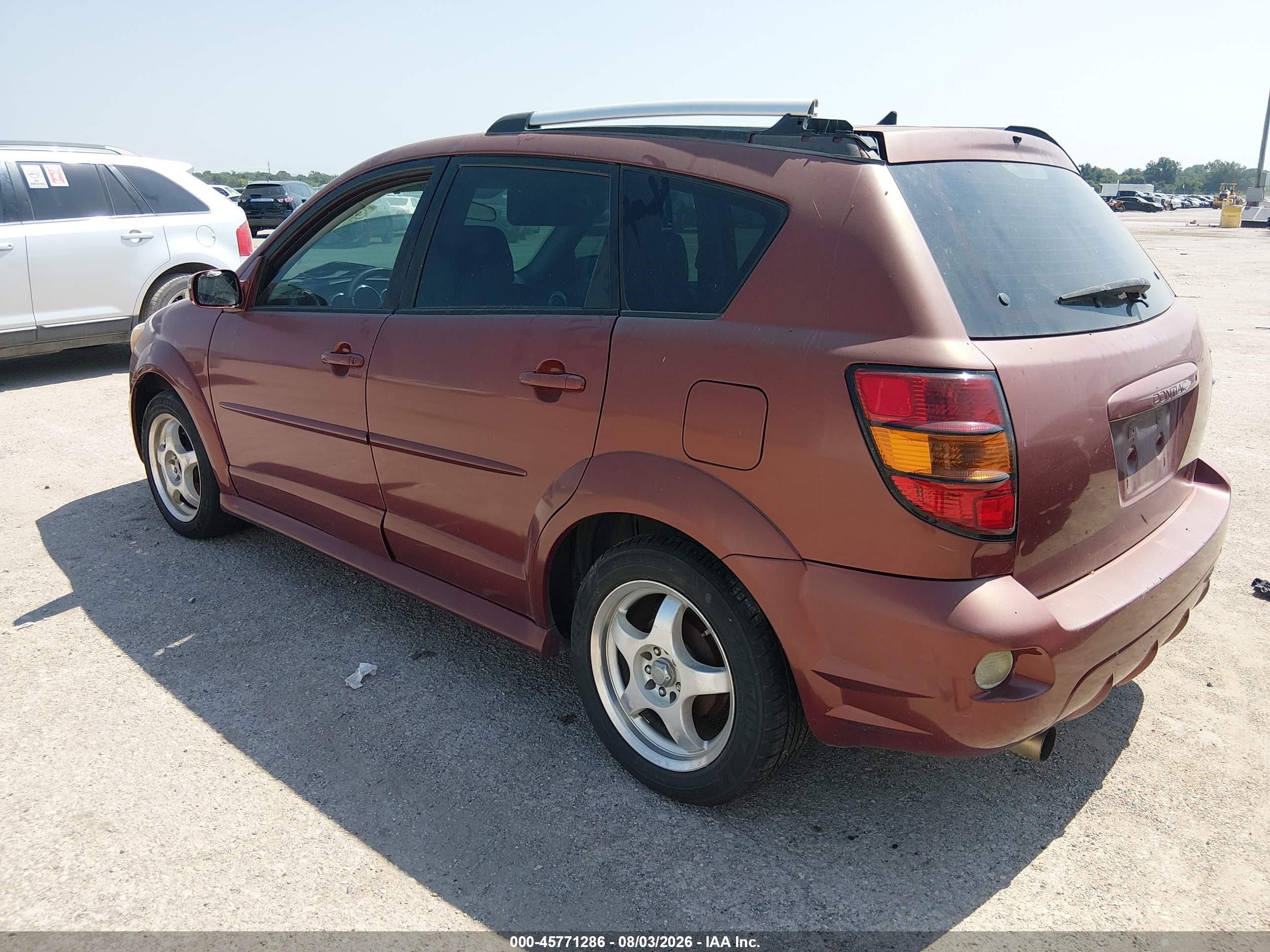 2006 Pontiac Vibe   Оранжевый vin: 5Y2SL65846Z401119