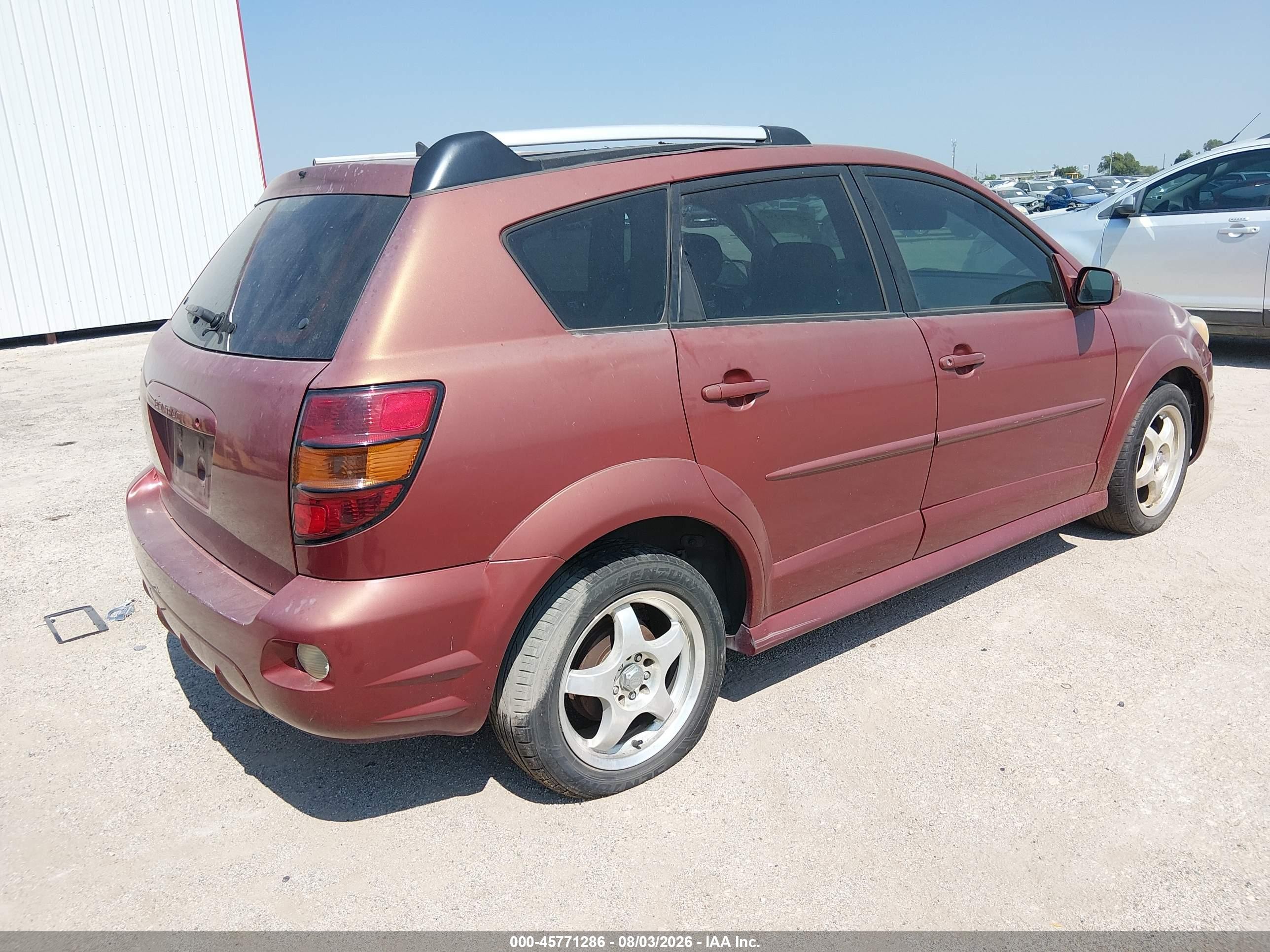 2006 Pontiac Vibe   Оранжевый vin: 5Y2SL65846Z401119
