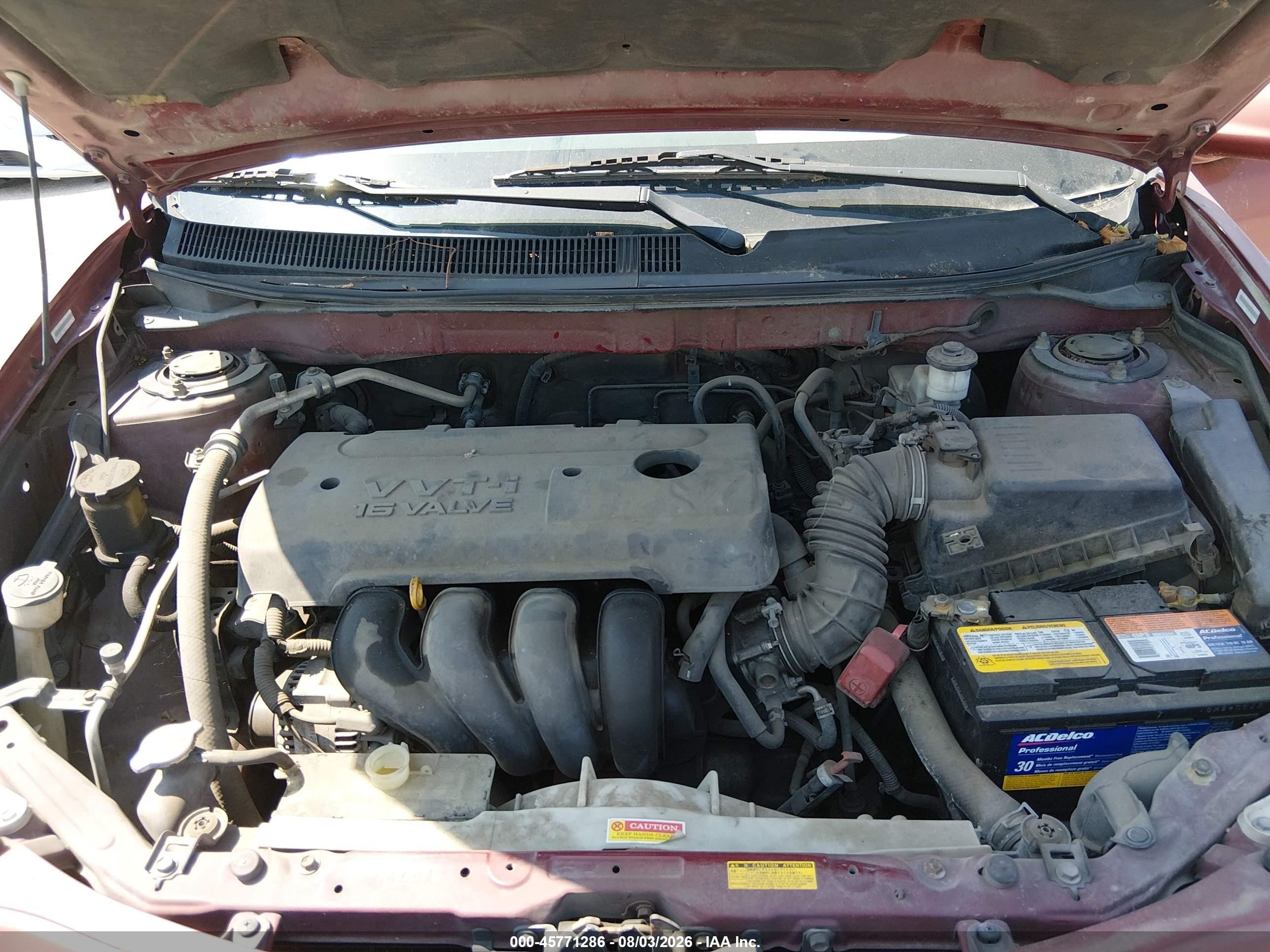 2006 Pontiac Vibe   Оранжевый vin: 5Y2SL65846Z401119