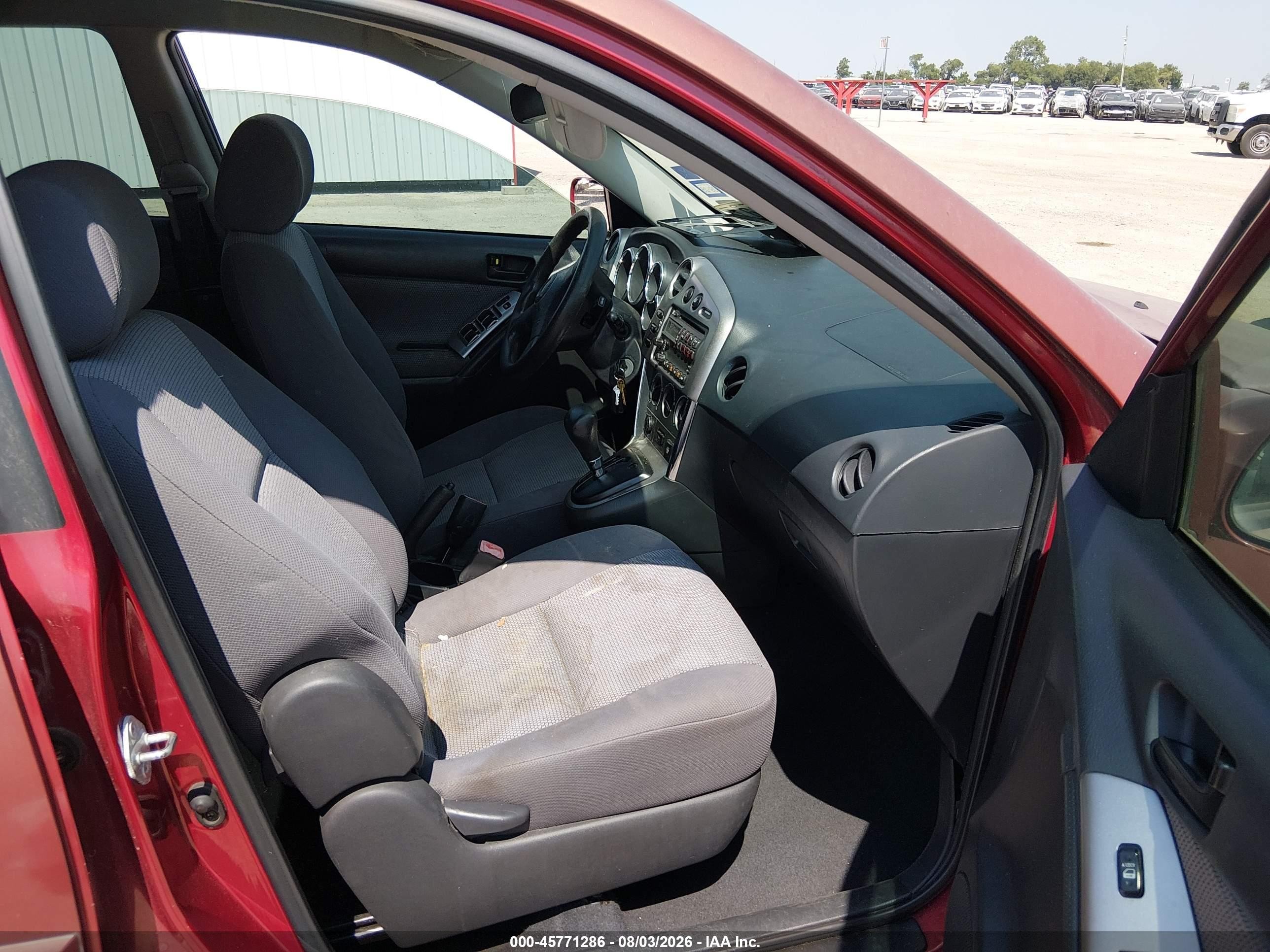 2006 Pontiac Vibe   Оранжевый vin: 5Y2SL65846Z401119