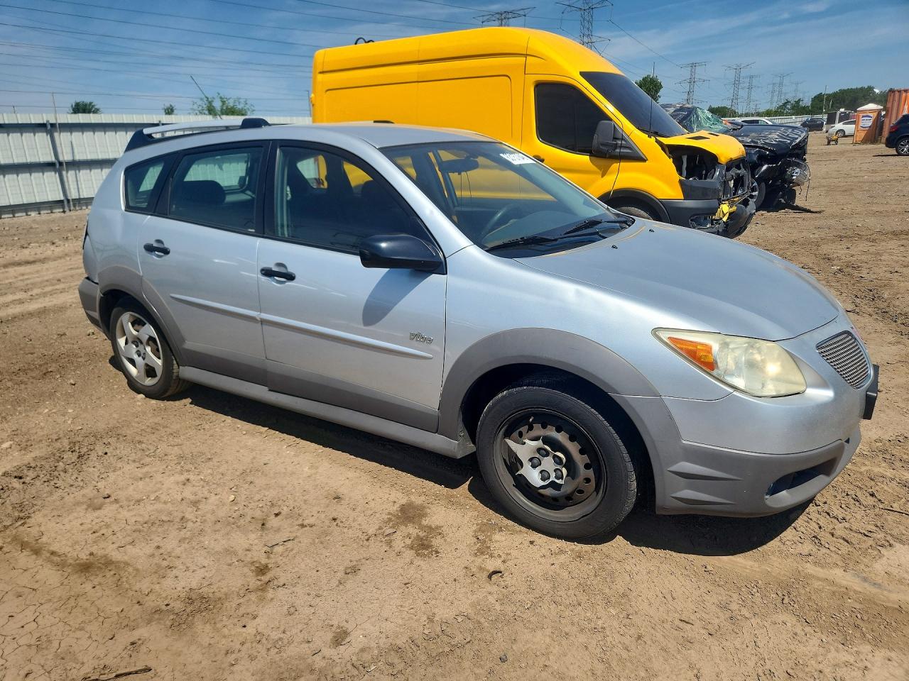 2006 Pontiac Vibe Серебряный vin: 5Y2SL65846Z433231