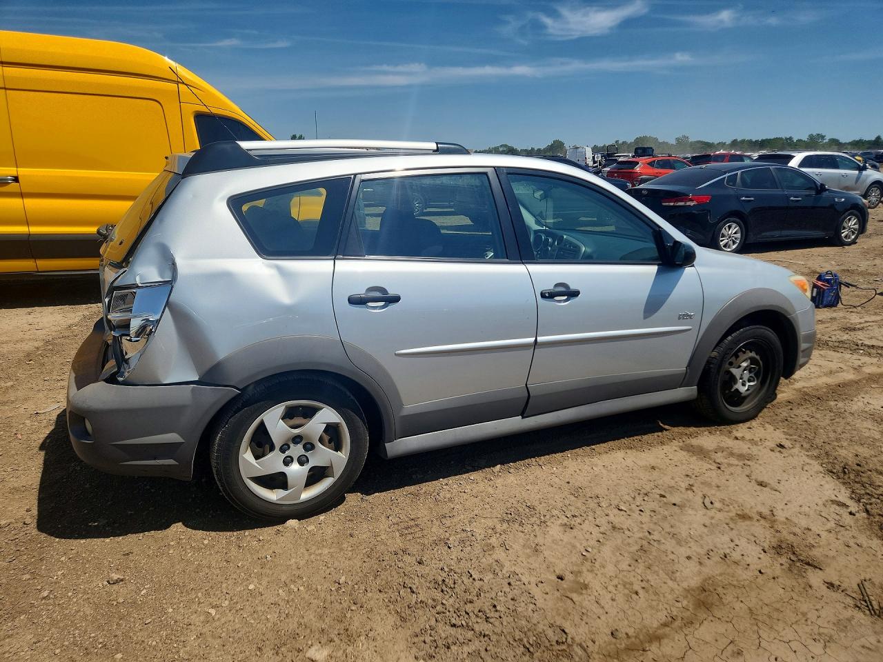 2006 Pontiac Vibe Серебряный vin: 5Y2SL65846Z433231