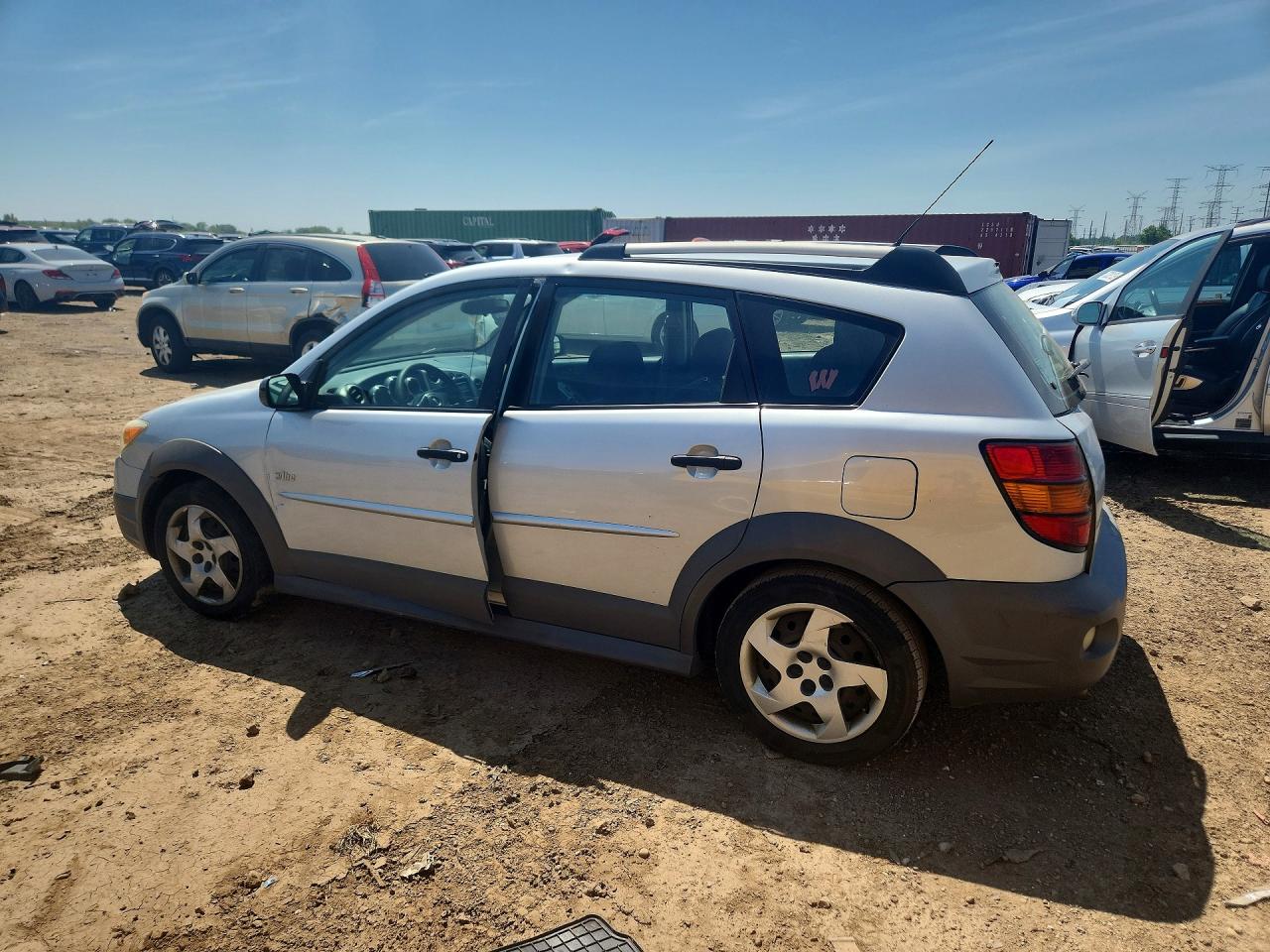 2006 Pontiac Vibe Серебряный vin: 5Y2SL65846Z433231