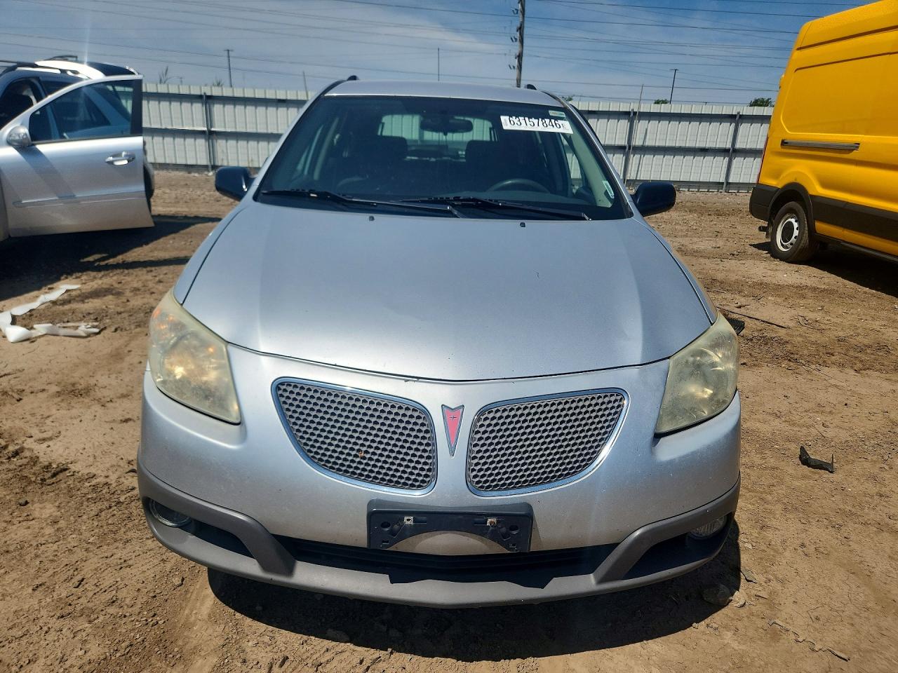 2006 Pontiac Vibe Серебряный vin: 5Y2SL65846Z433231