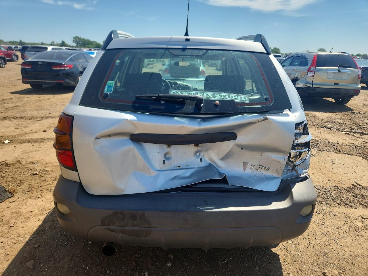 2006 Pontiac Vibe Серебряный vin: 5Y2SL65846Z433231