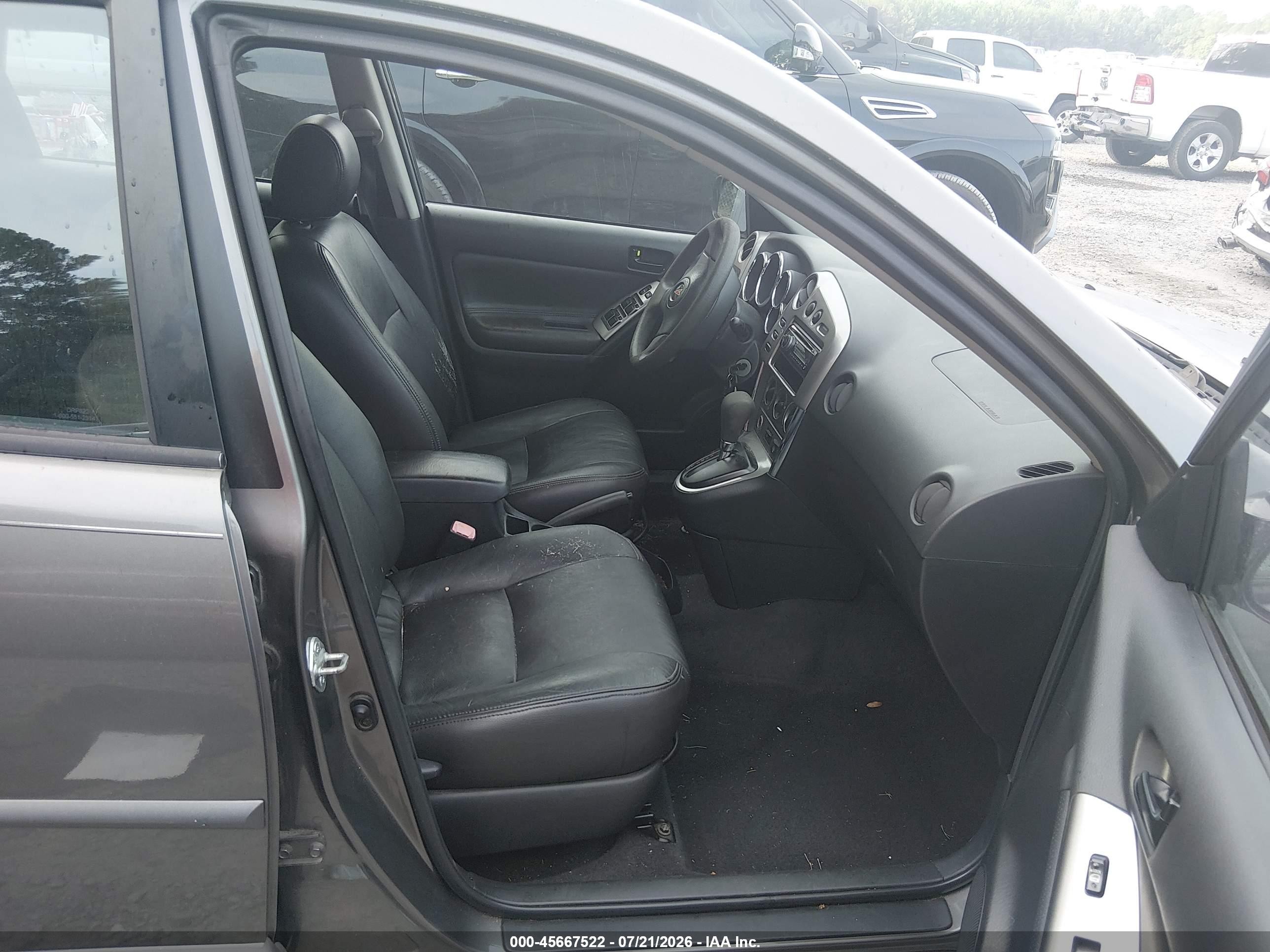 2006 Pontiac Vibe   Gray vin: 5Y2SL65846Z438509