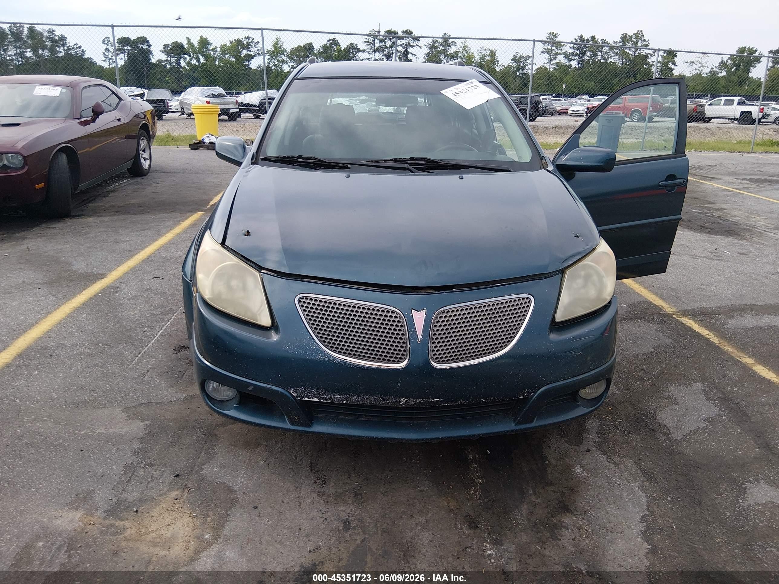 2006 Pontiac Vibe   Green vin: 5Y2SL65846Z459893