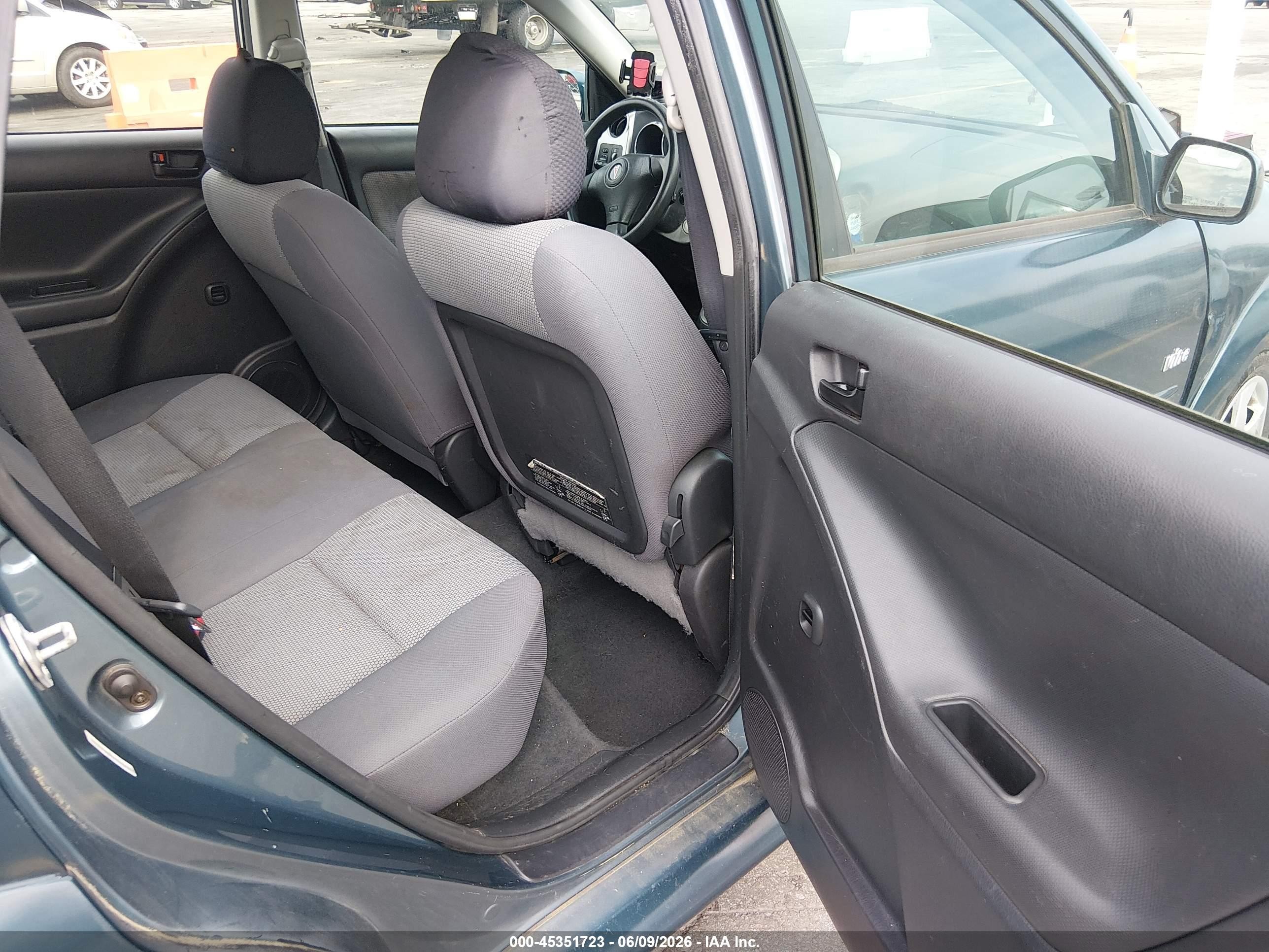 2006 Pontiac Vibe   Green vin: 5Y2SL65846Z459893