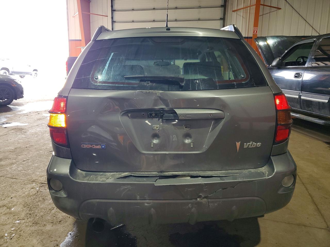 2006 Pontiac Vibe Gray vin: 5Y2SL65846Z463460