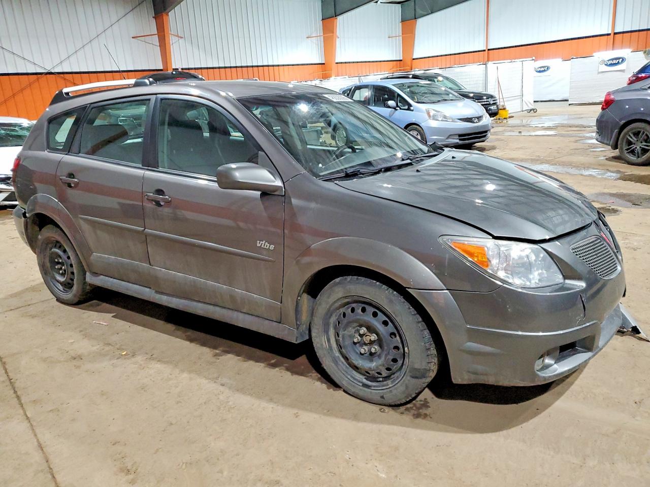 2006 Pontiac Vibe Gray vin: 5Y2SL65846Z463460