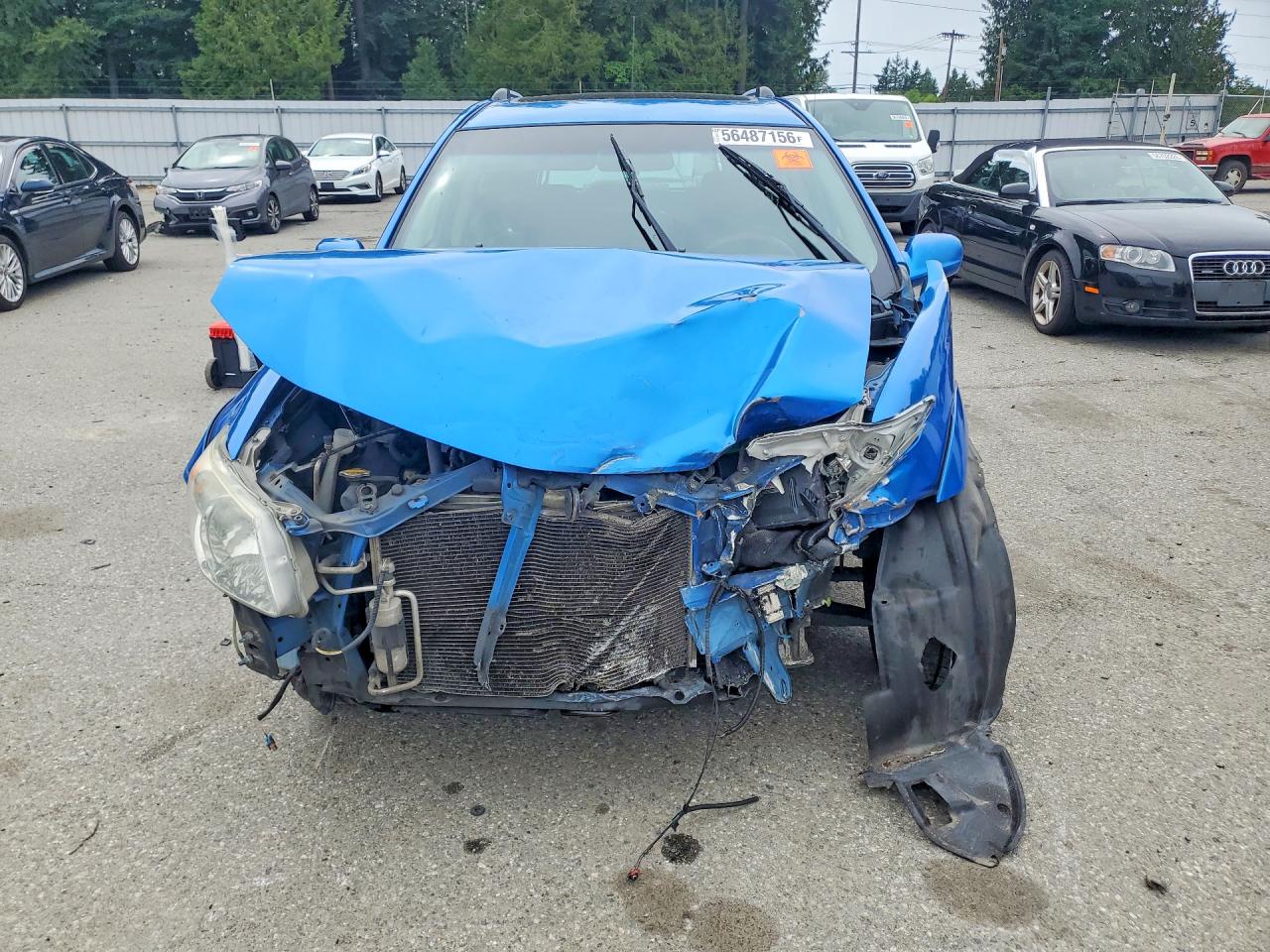 2007 Pontiac Vibe Blue vin: 5Y2SL65847Z402482