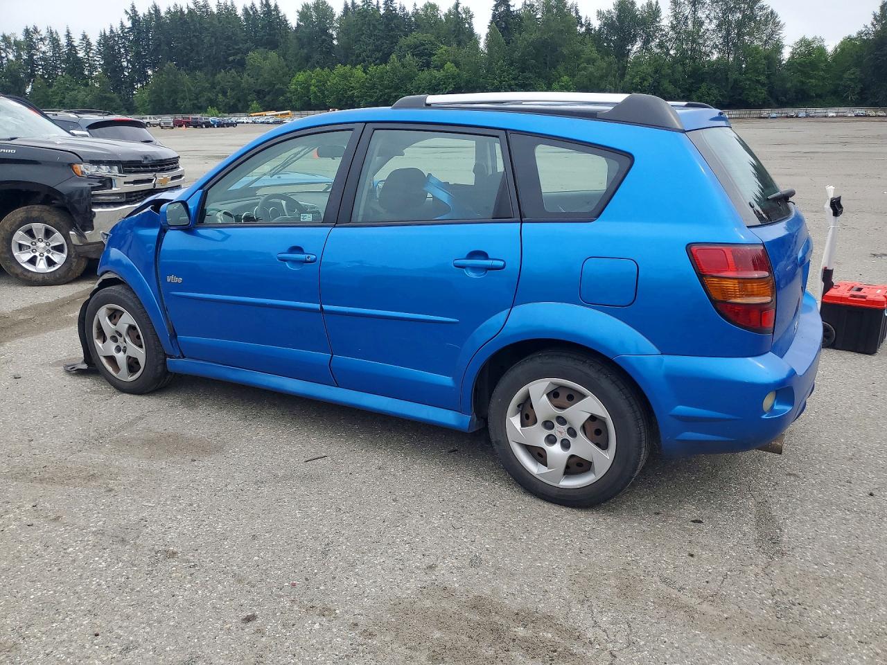2007 Pontiac Vibe Blue vin: 5Y2SL65847Z402482