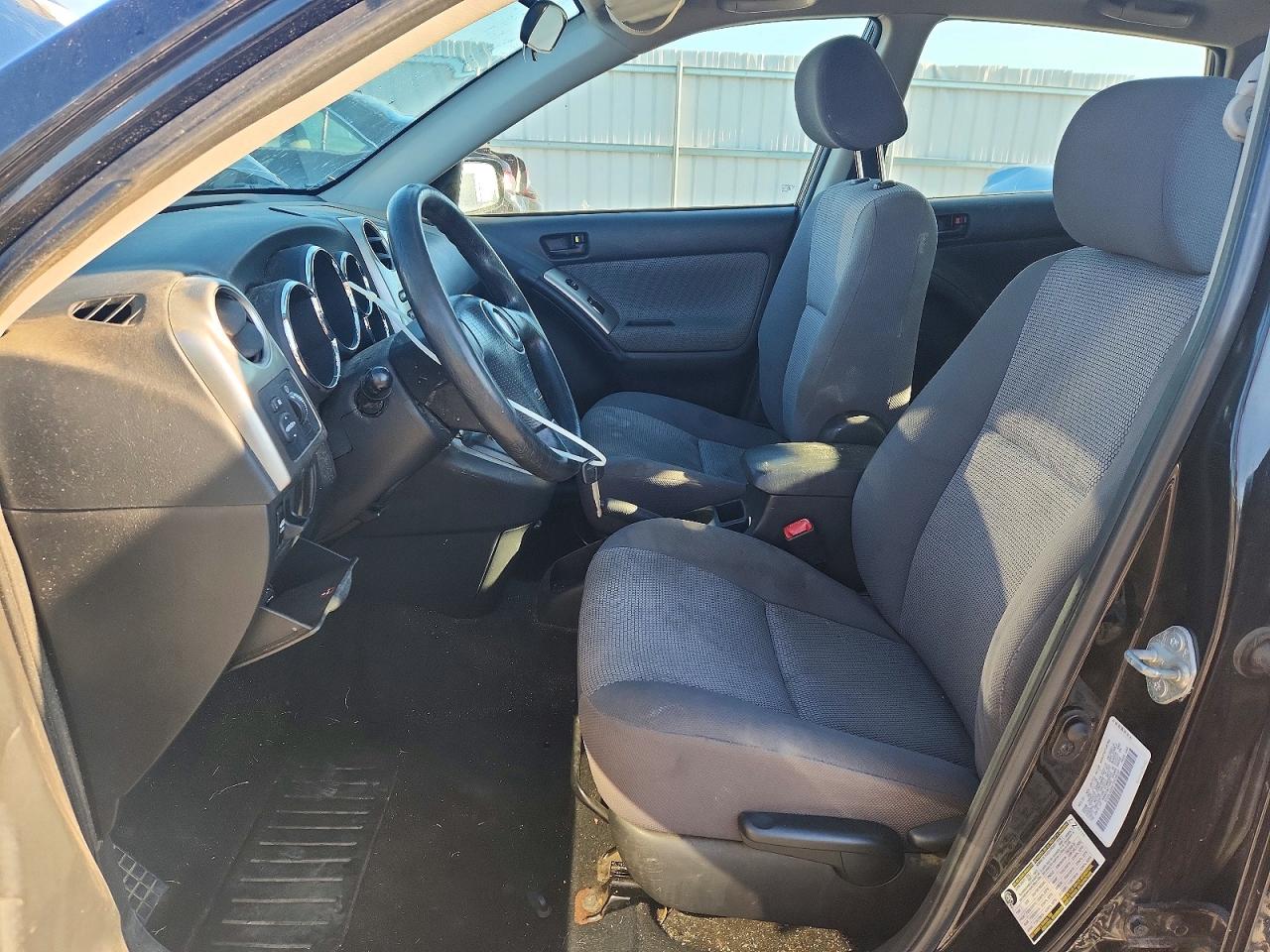 2007 Pontiac Vibe Black vin: 5Y2SL65847Z415653