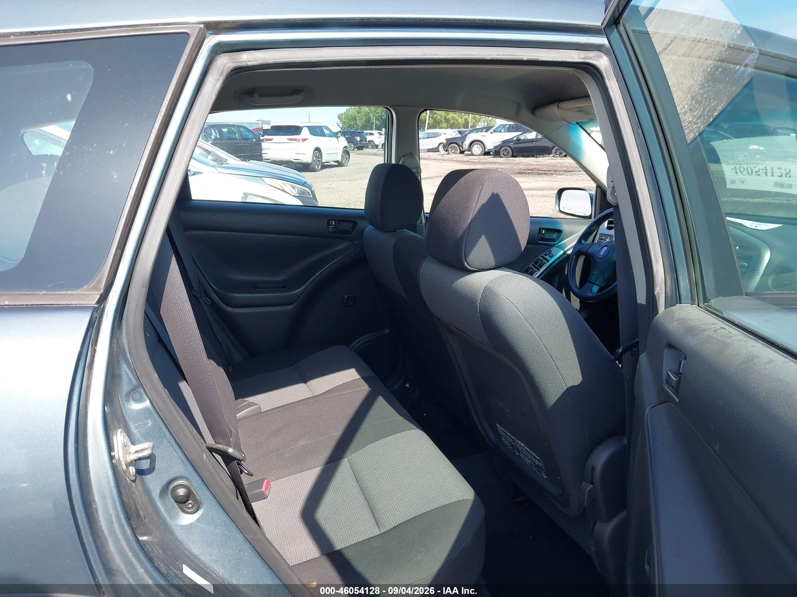 2007 Pontiac Vibe Light Blue vin: 5Y2SL65847Z421307